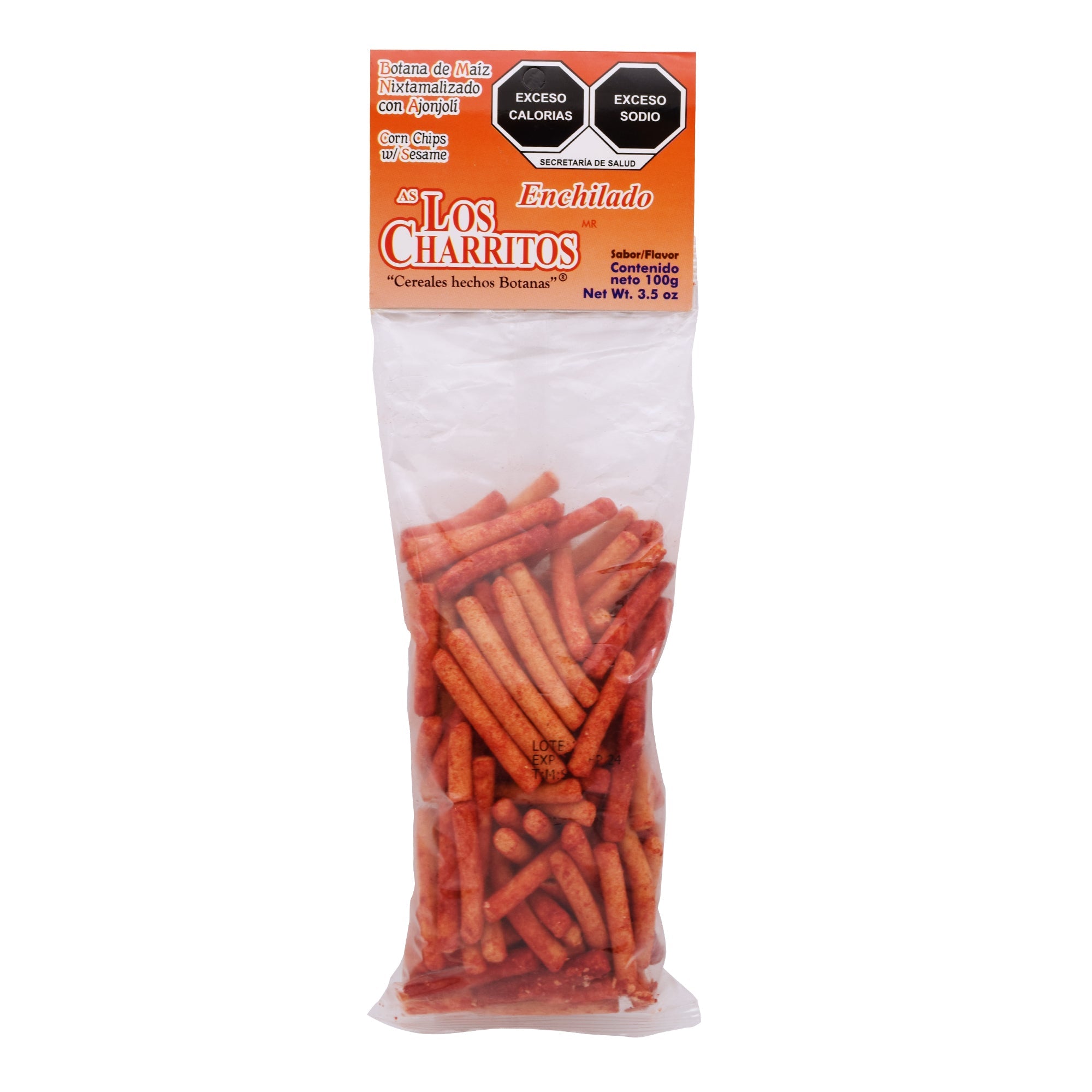 Churritos Con Chile 100 G (Caja 15)