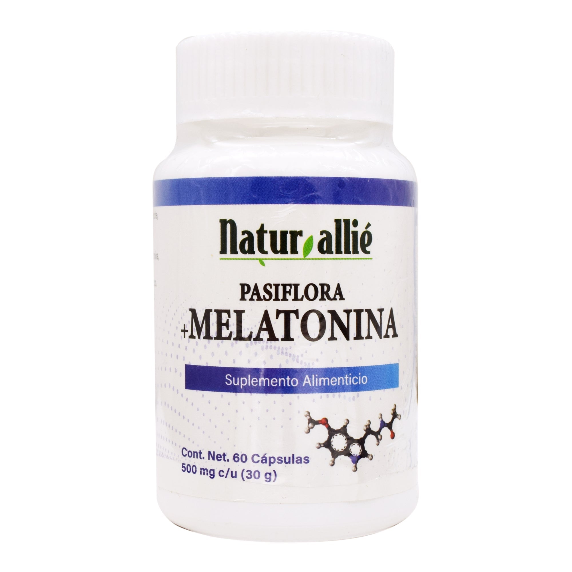 Melatonina Y Pasiflora 60 Cap