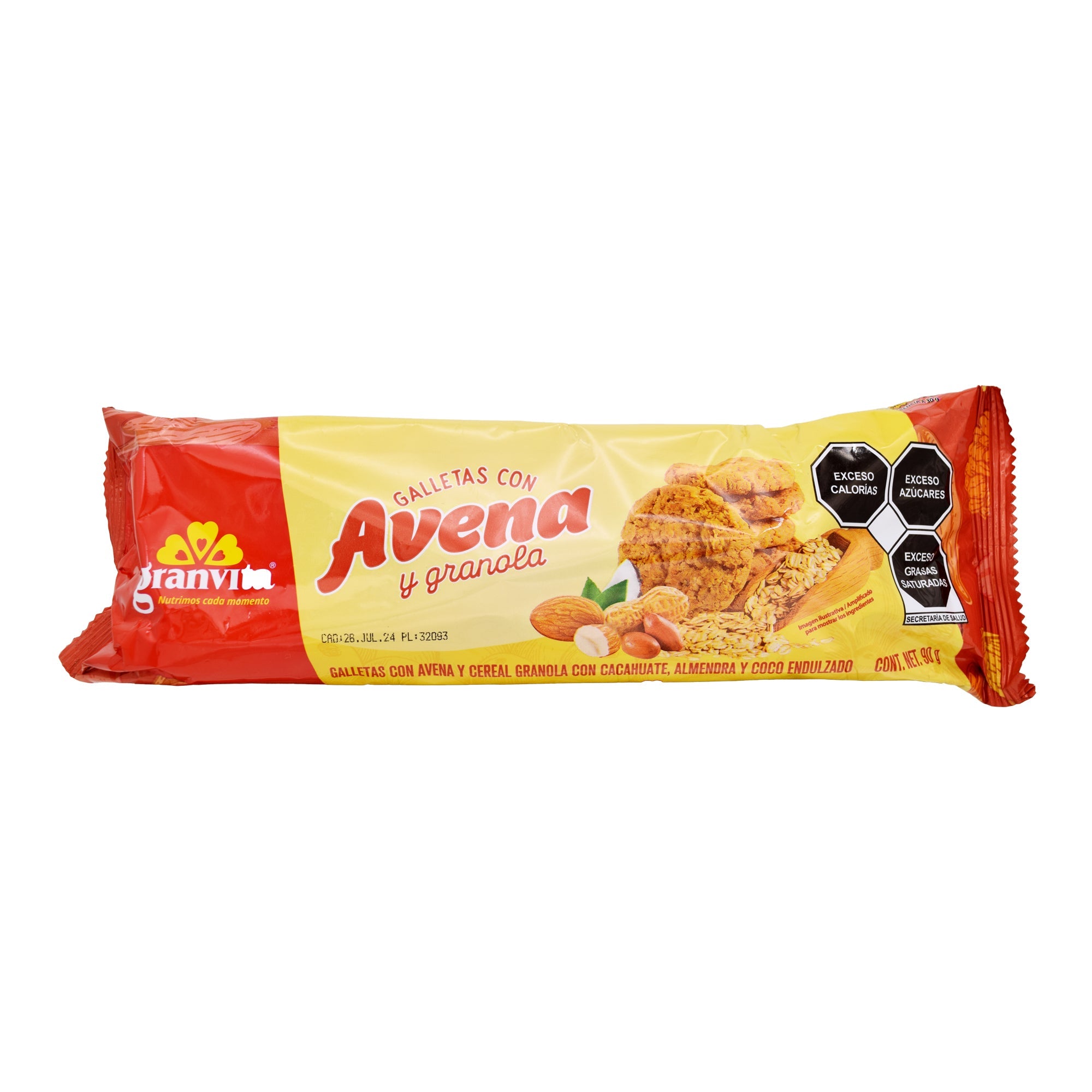 Galleta De Avena Y Granola 90 G