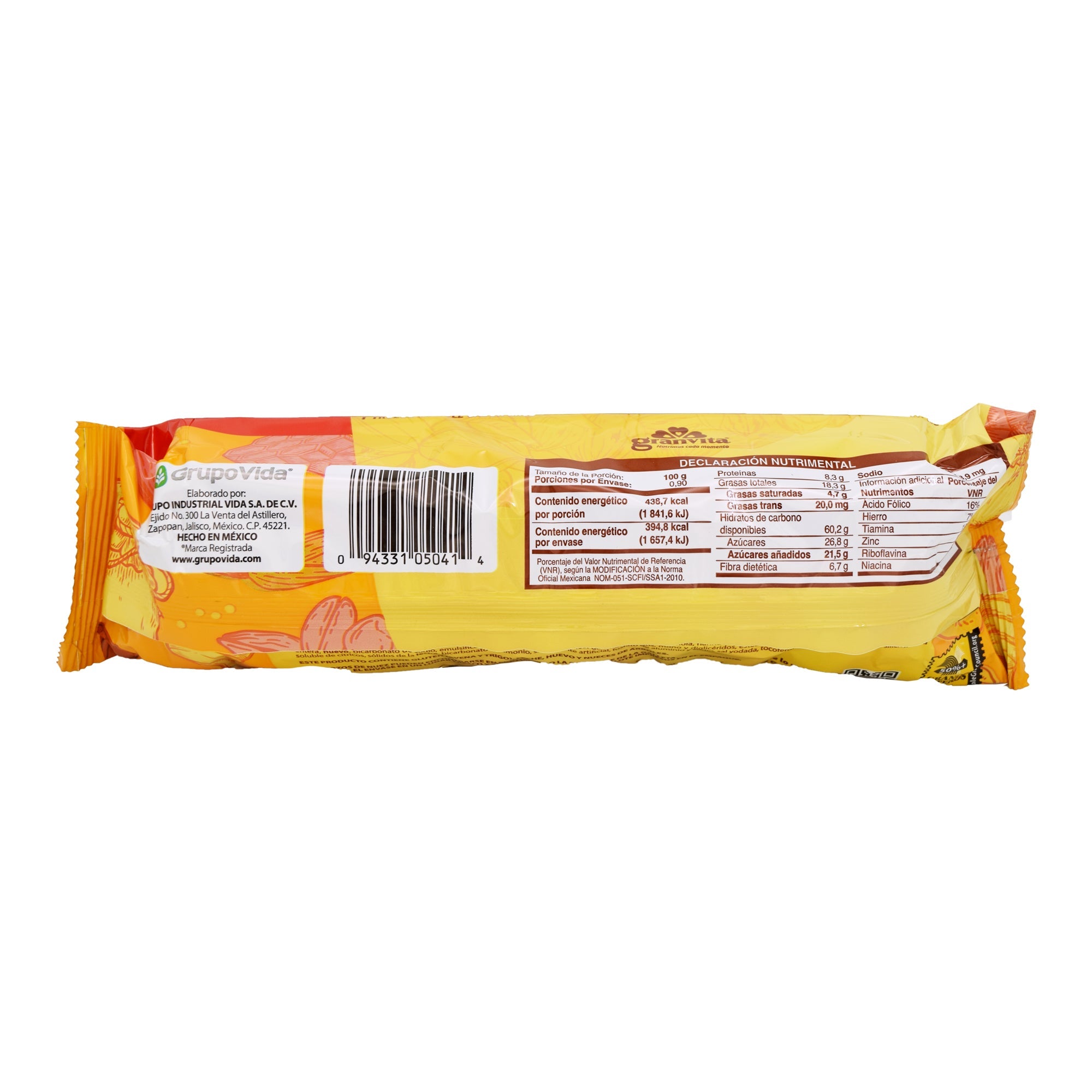 Galleta De Avena Miely Nuez 90 G