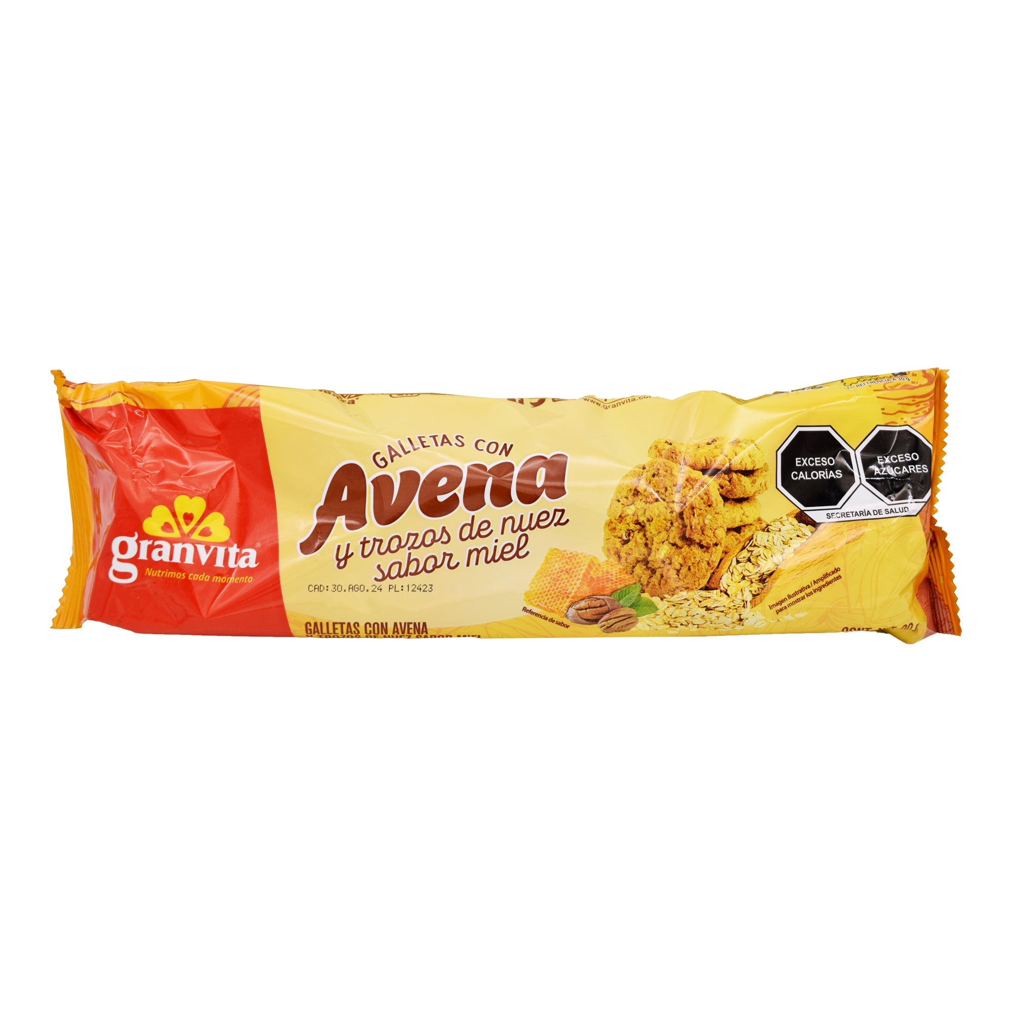 Galleta De Avena Miely Nuez 90 G