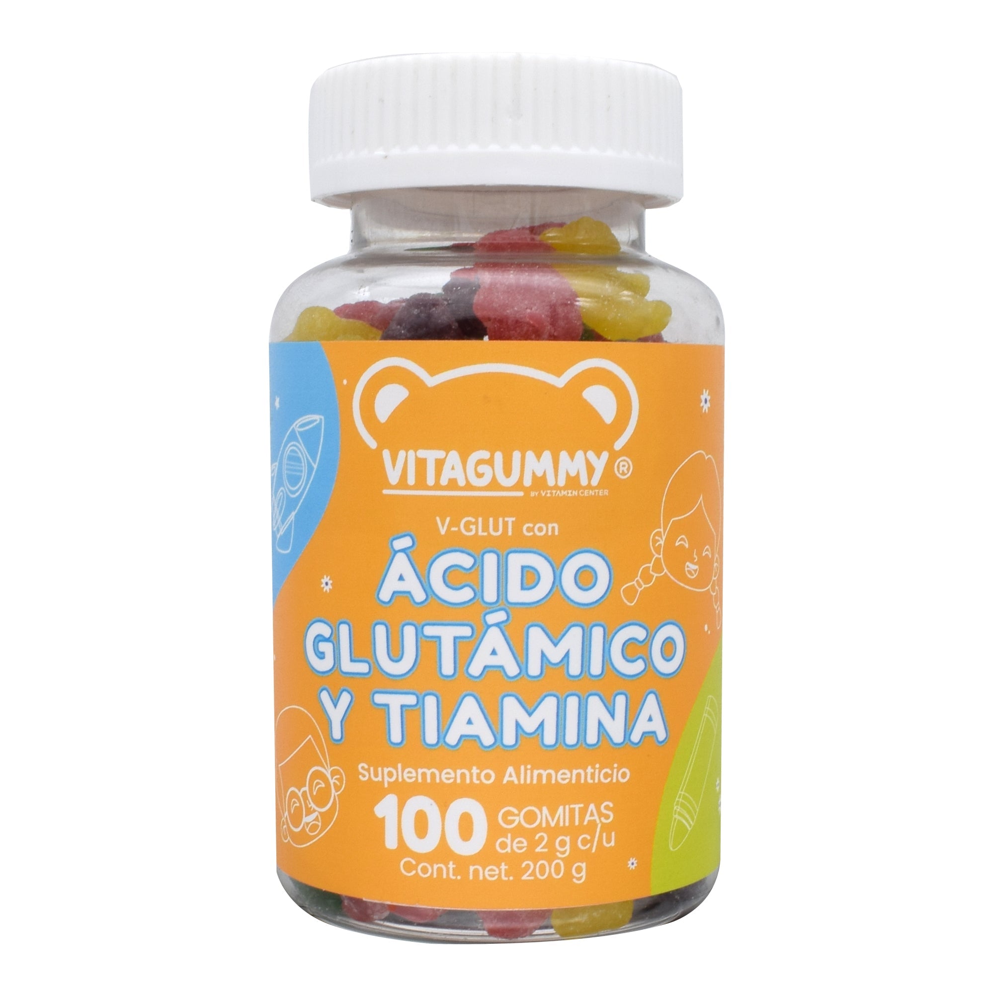 Acido Glutamico Y Tiamina 200 G