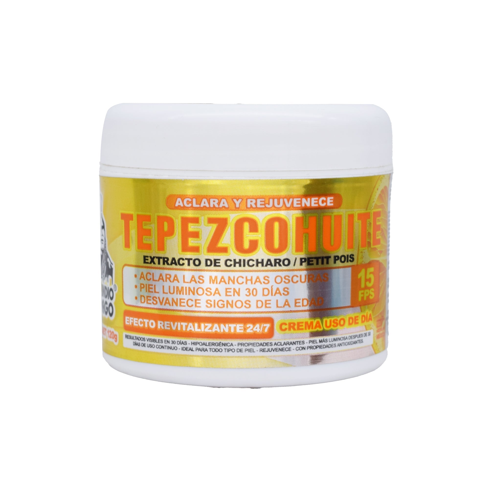 Crema Tepezcohuite Aclarante Dia 120 G