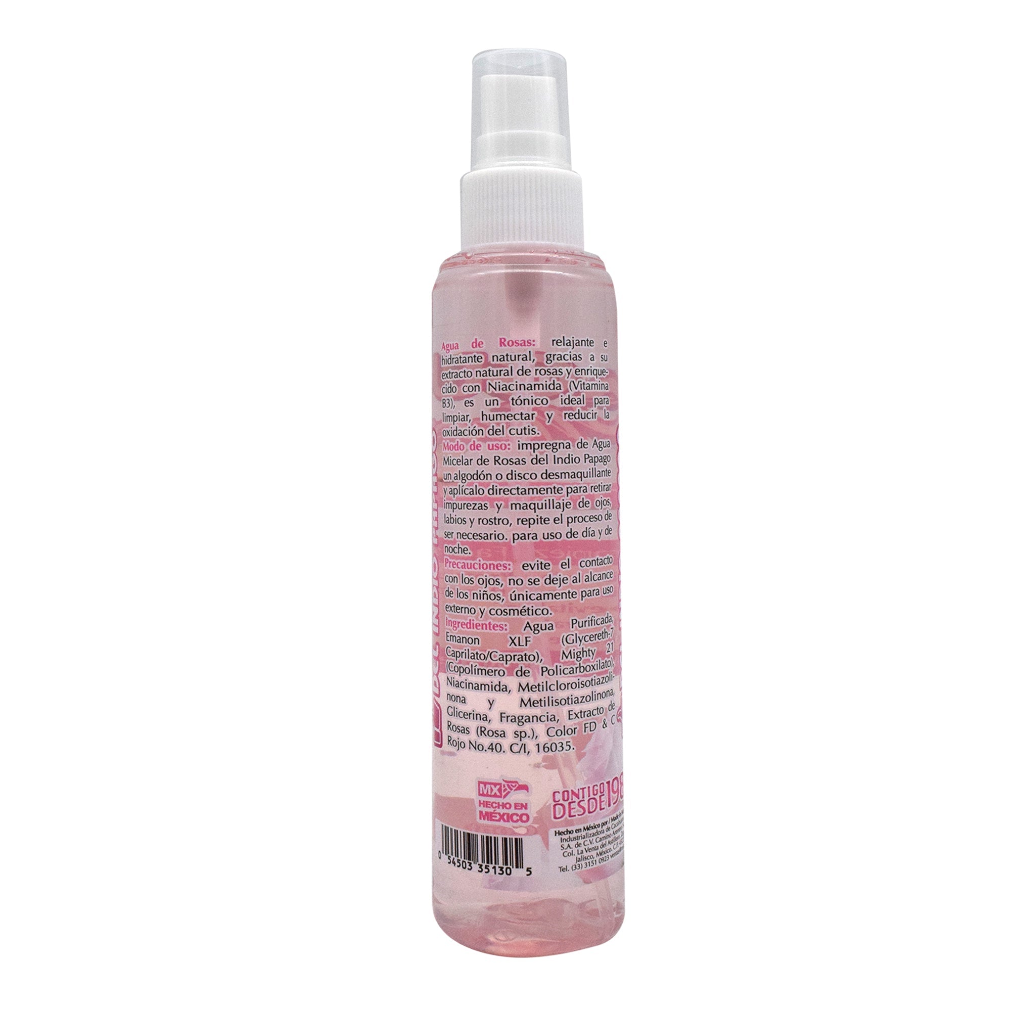 Agua Micelar Con Agua De Rosas 100 Ml