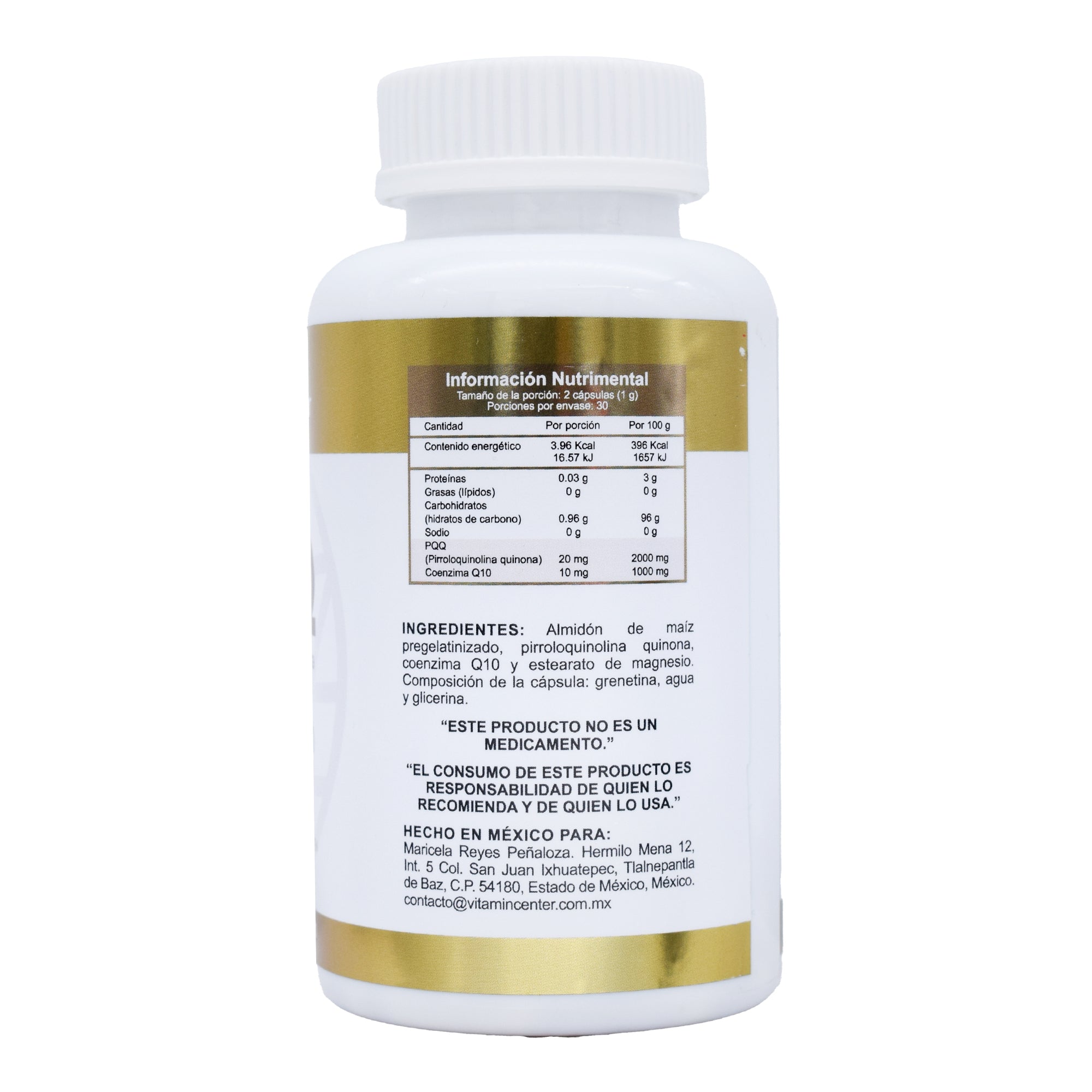 Pqq Coenzima Q10 60 Cap