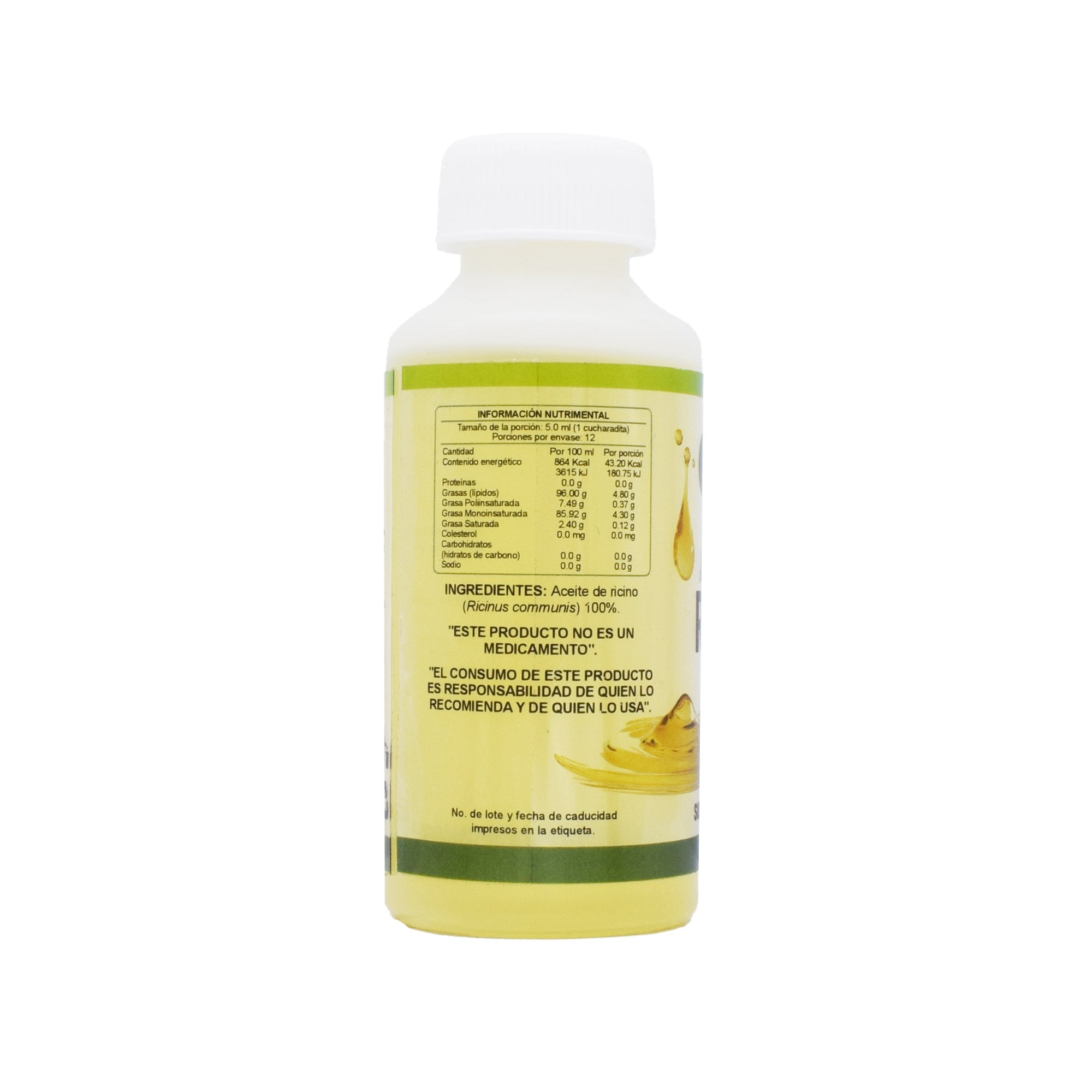 Aceite De Ricino 60 Ml