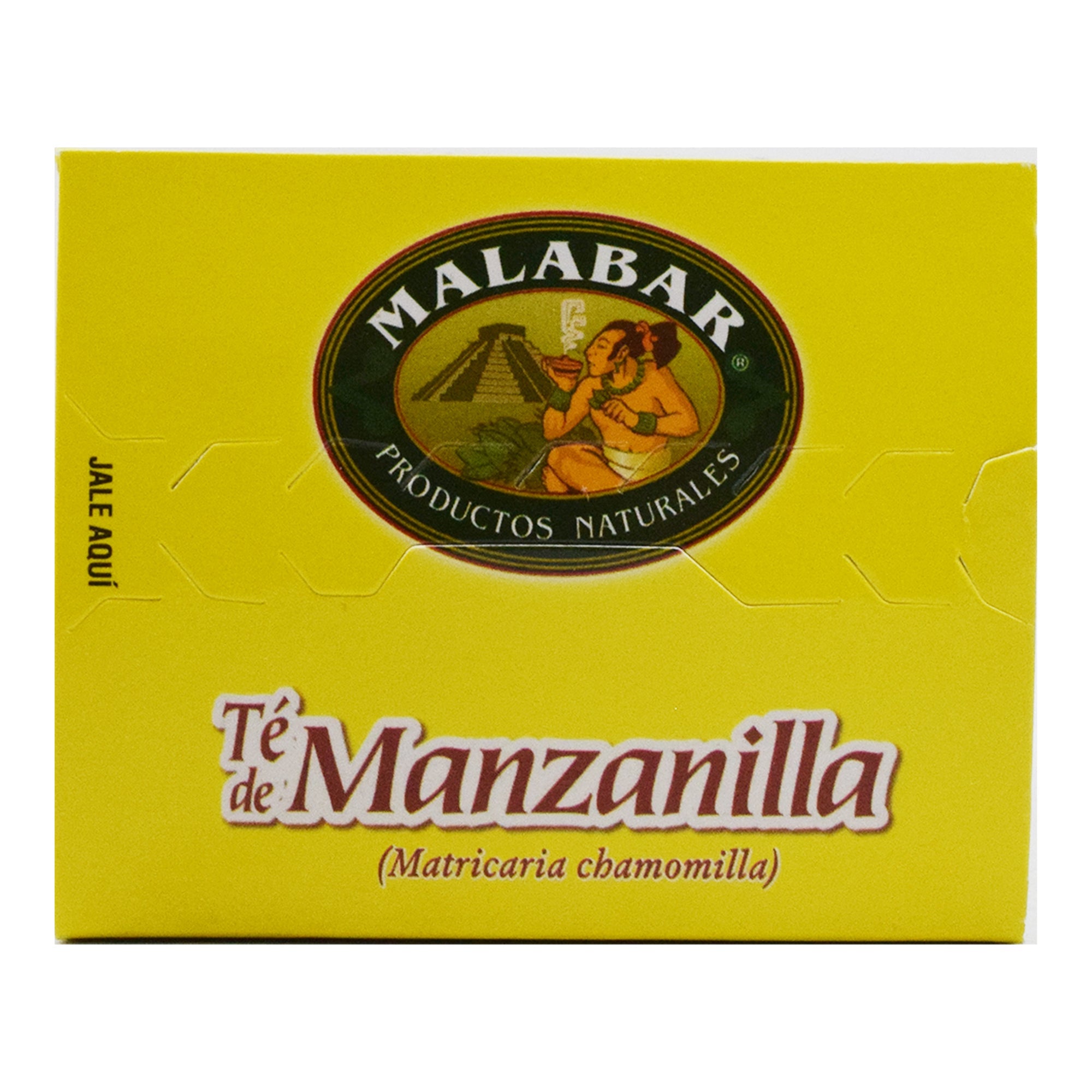 Te De Manzanilla Malabar 25 Bolsitas