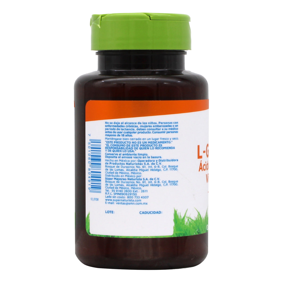 L Glutation Acido Alfa Lipoico Vitamina C Y E 60 Cap