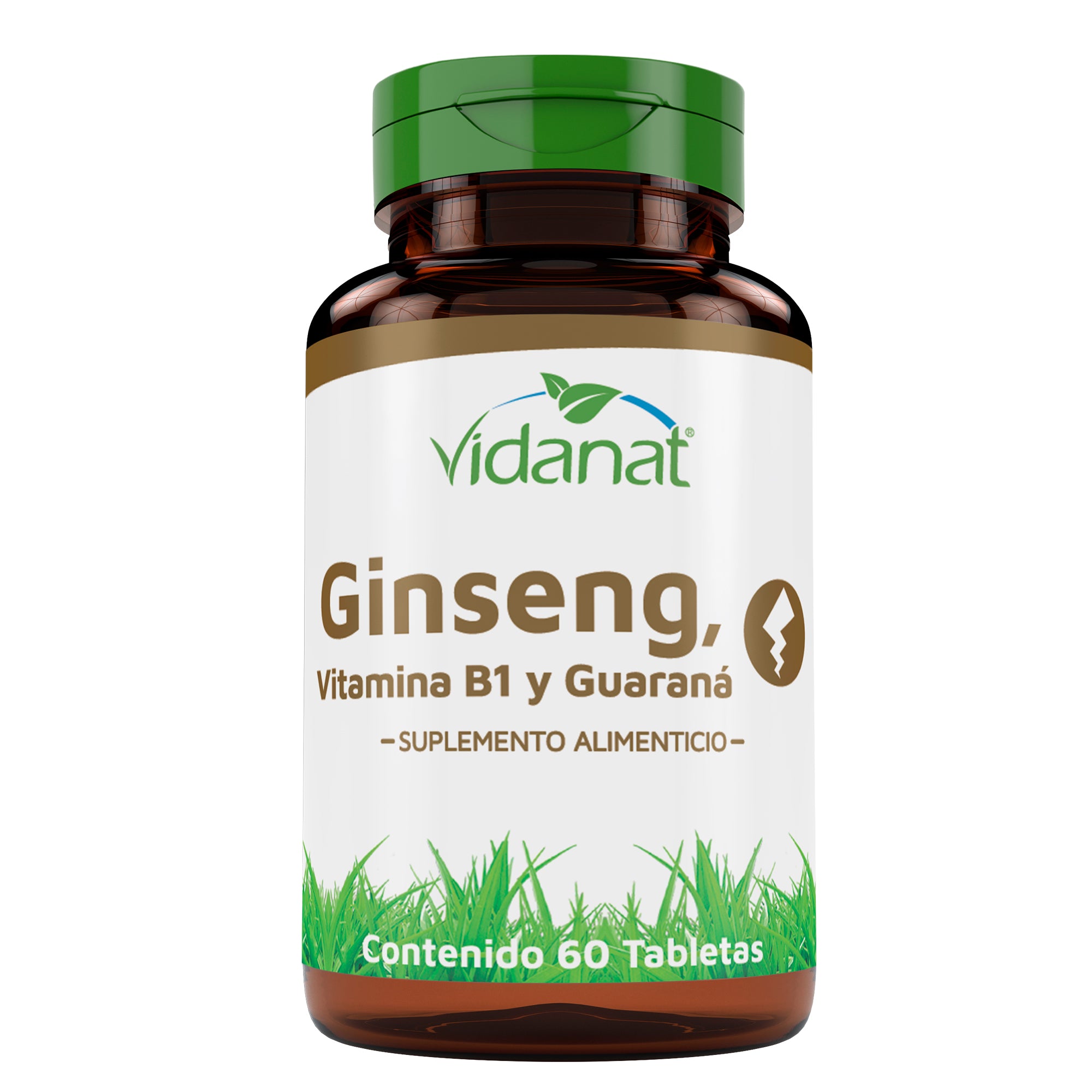 Vitamina B1 Guarana Ginseng 60 Tab