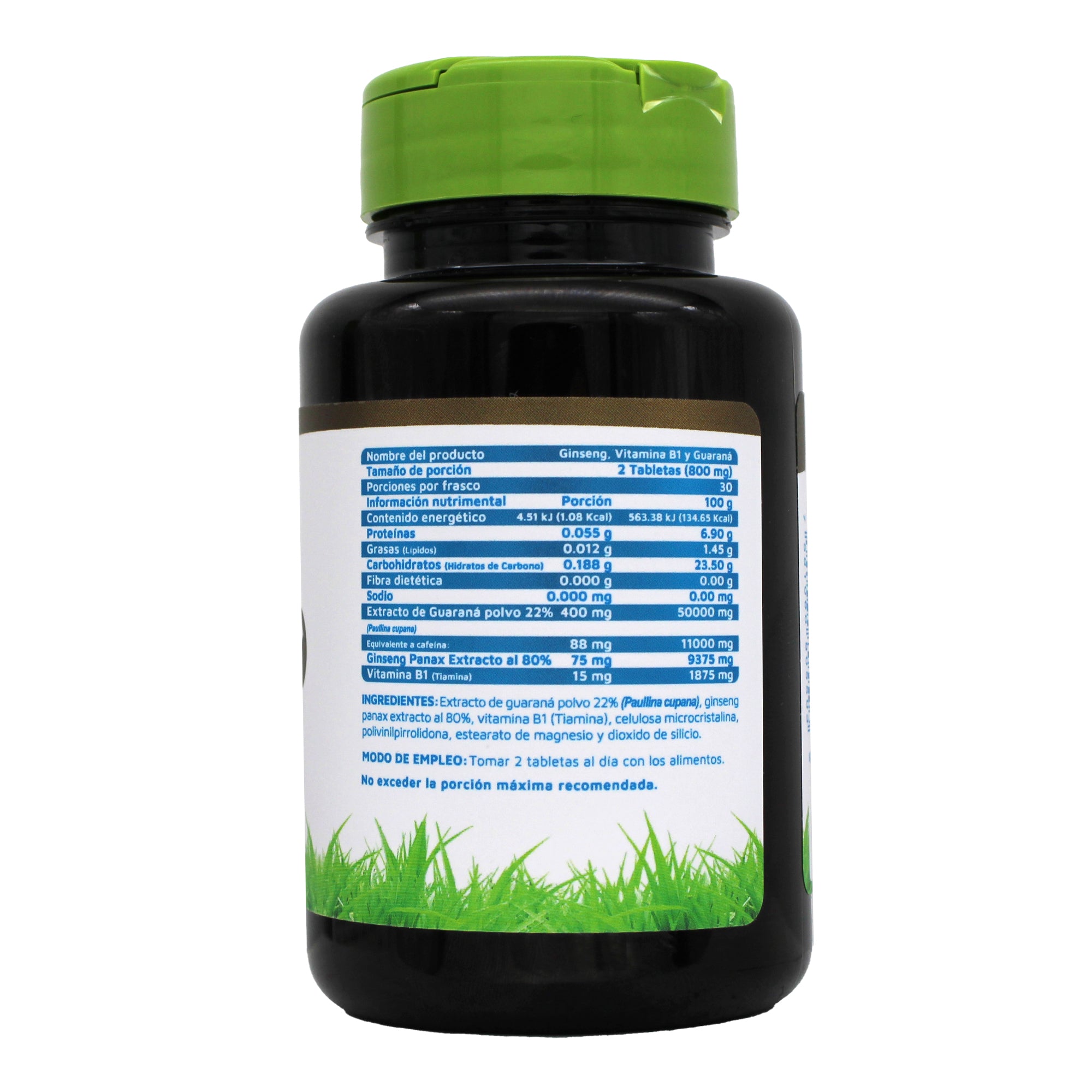 Vitamina B1 Guarana Ginseng 60 Tab