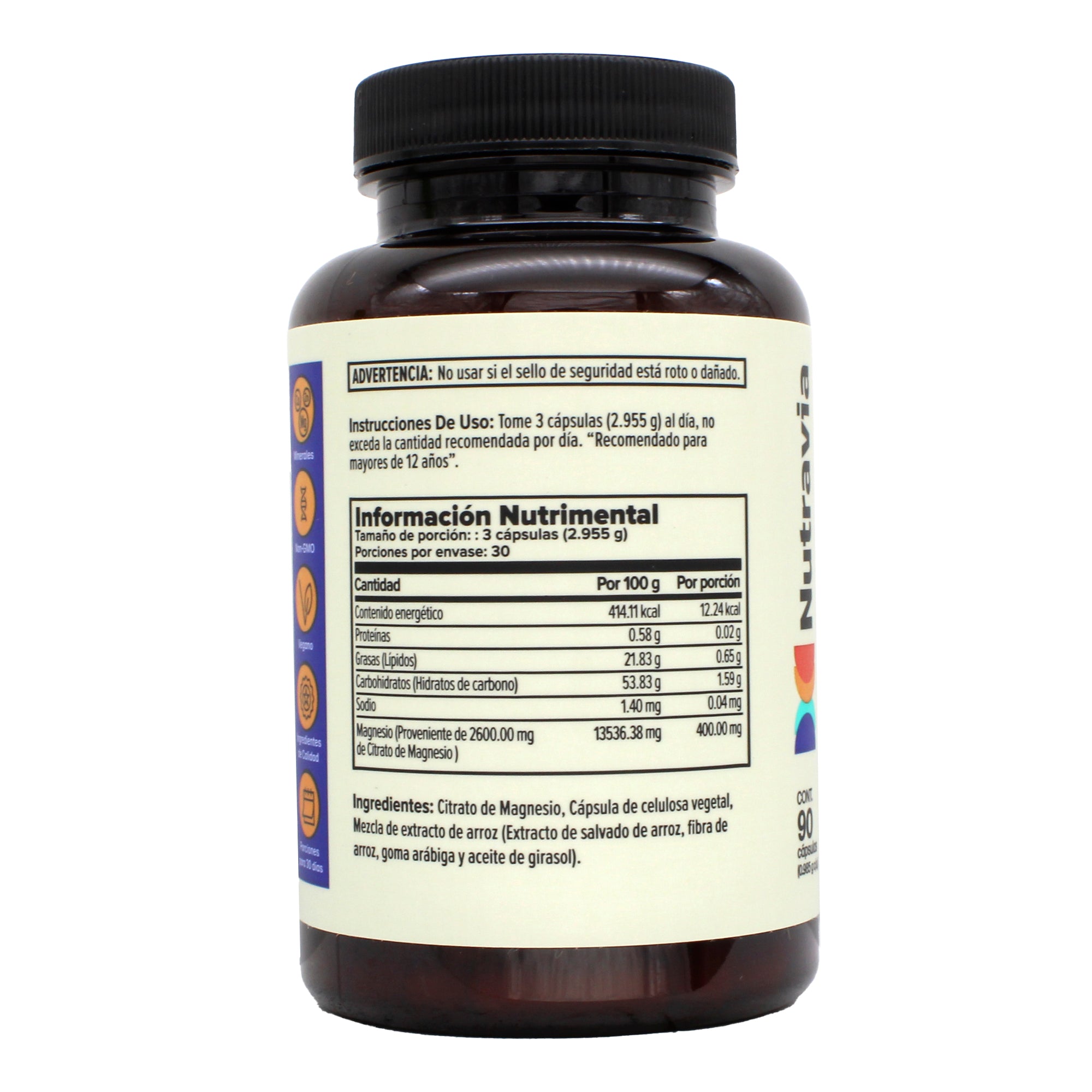 Magnesium Citrate 90 Cap