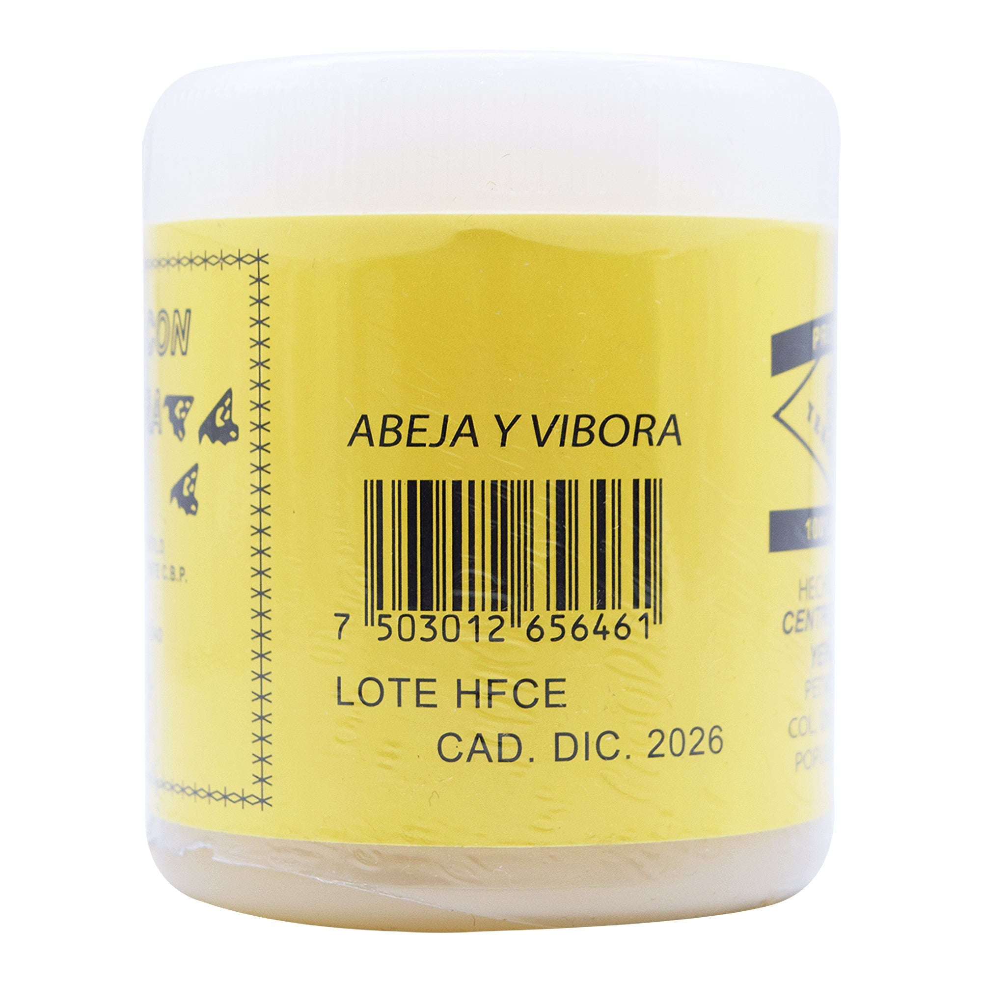 Pomada De Veneno De Abeja Y Aceite De Vibora 120 G