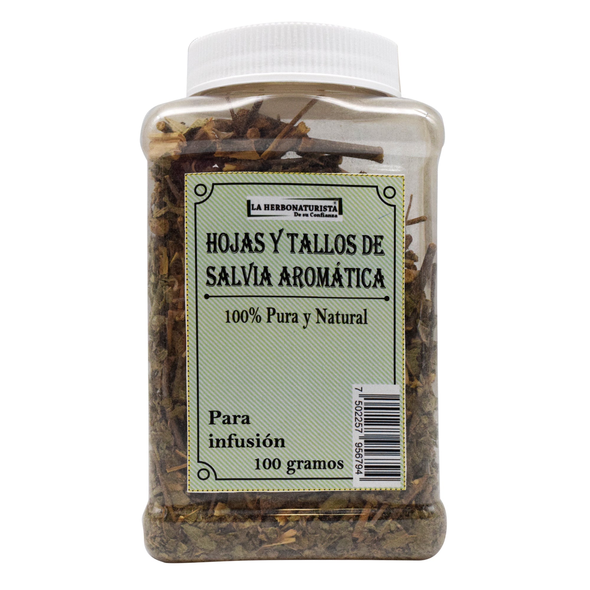 Salvia Aromatica Hojas Y Tallos 100 G