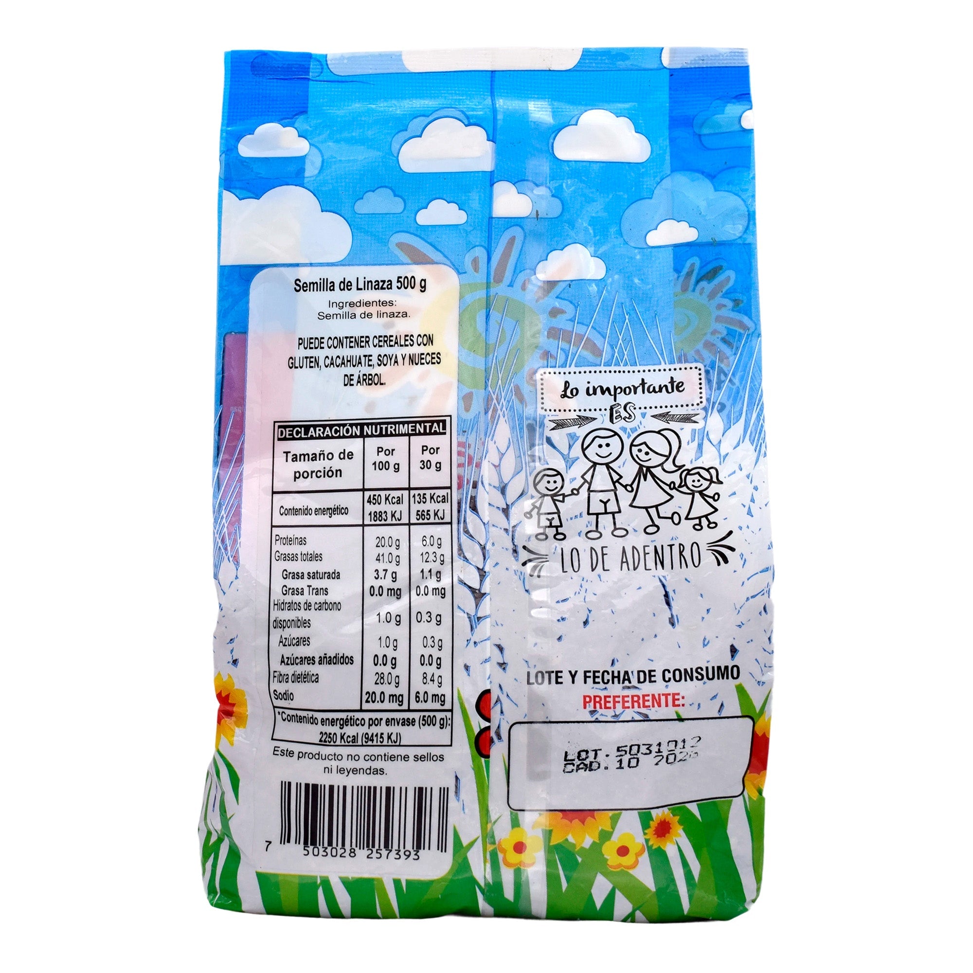 Semilla De Linaza 500 G