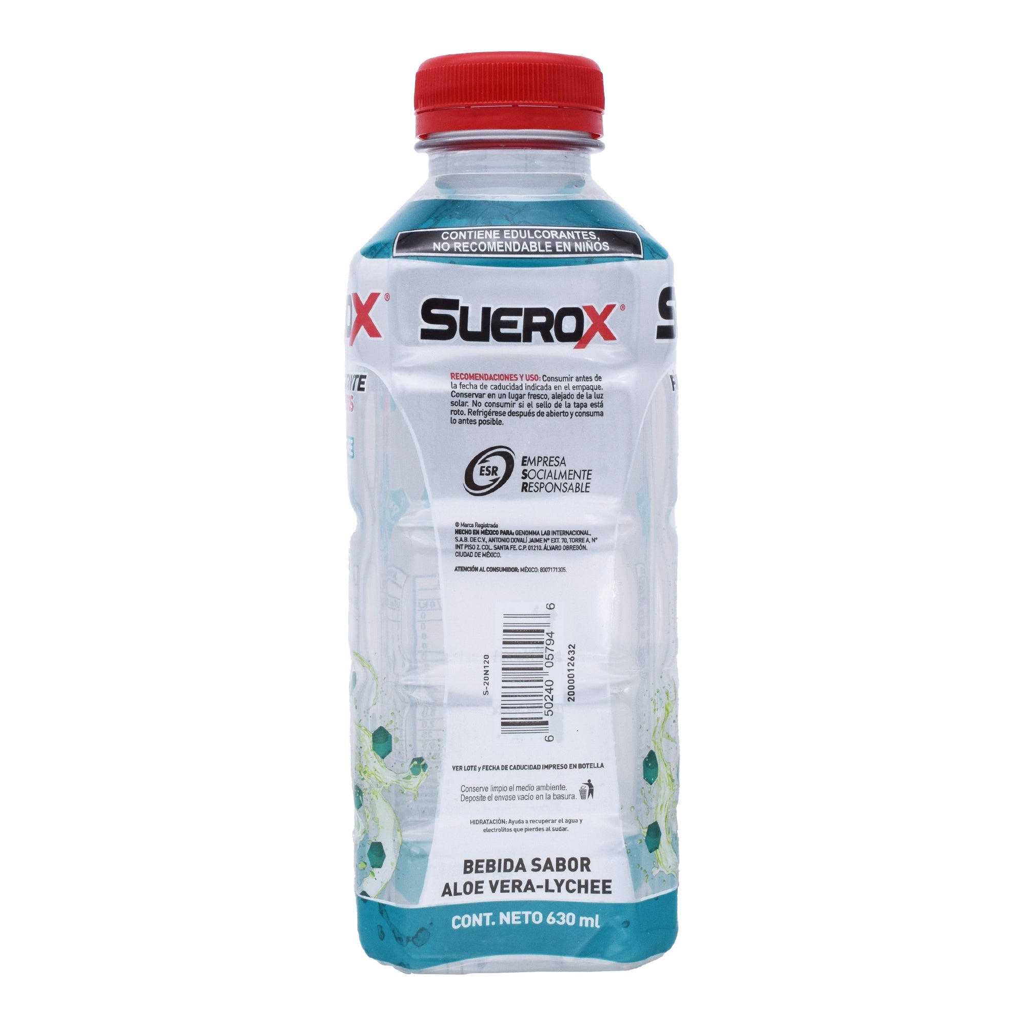 Suerox Aloe Vera Lychee 630 Ml