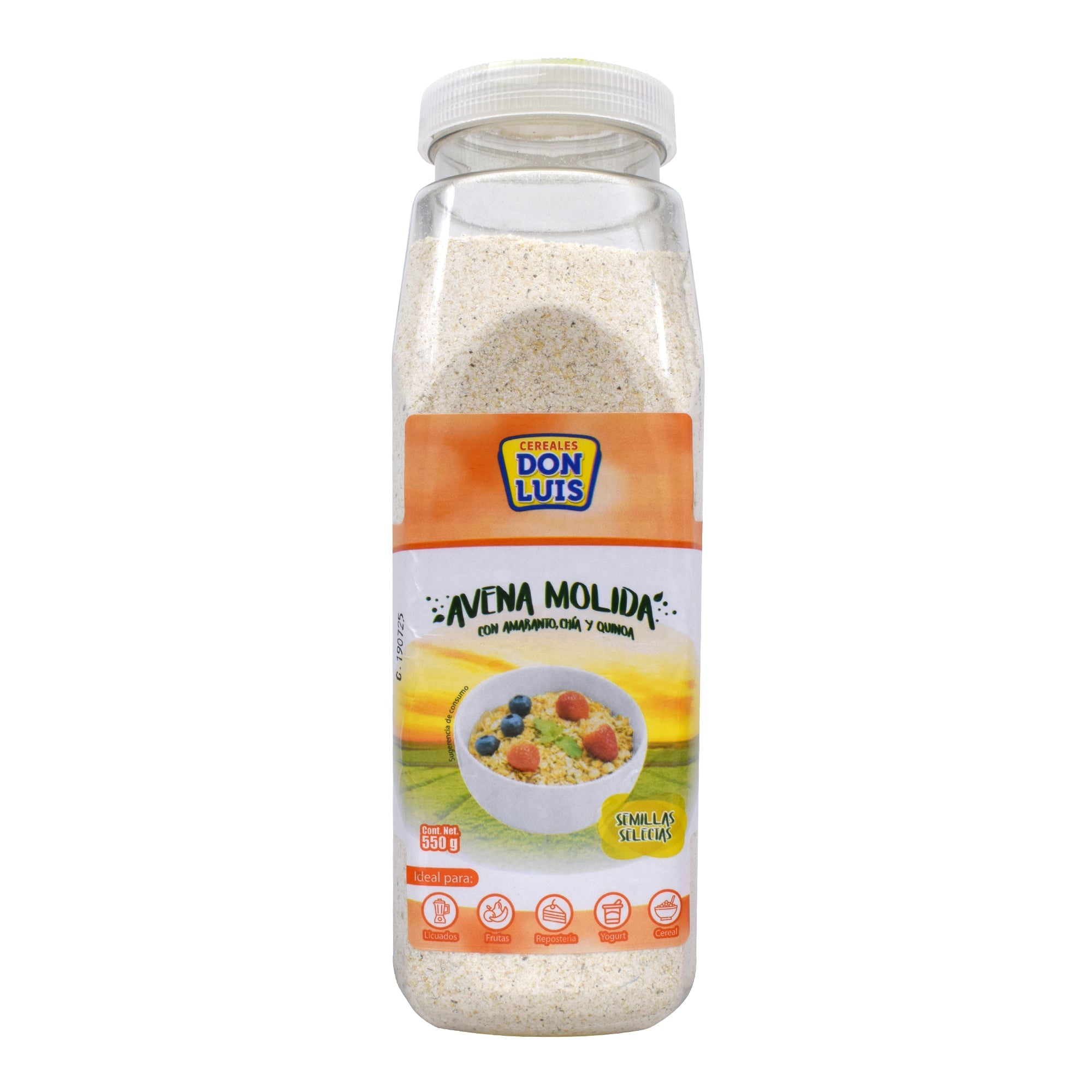 Avena Molida Amaranto Chia Y Quinoa 550 G