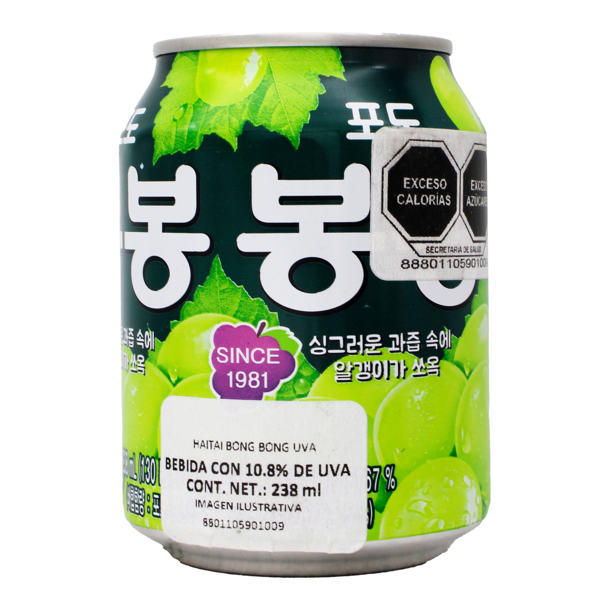 Bebida Haitai Uva 238 Ml
