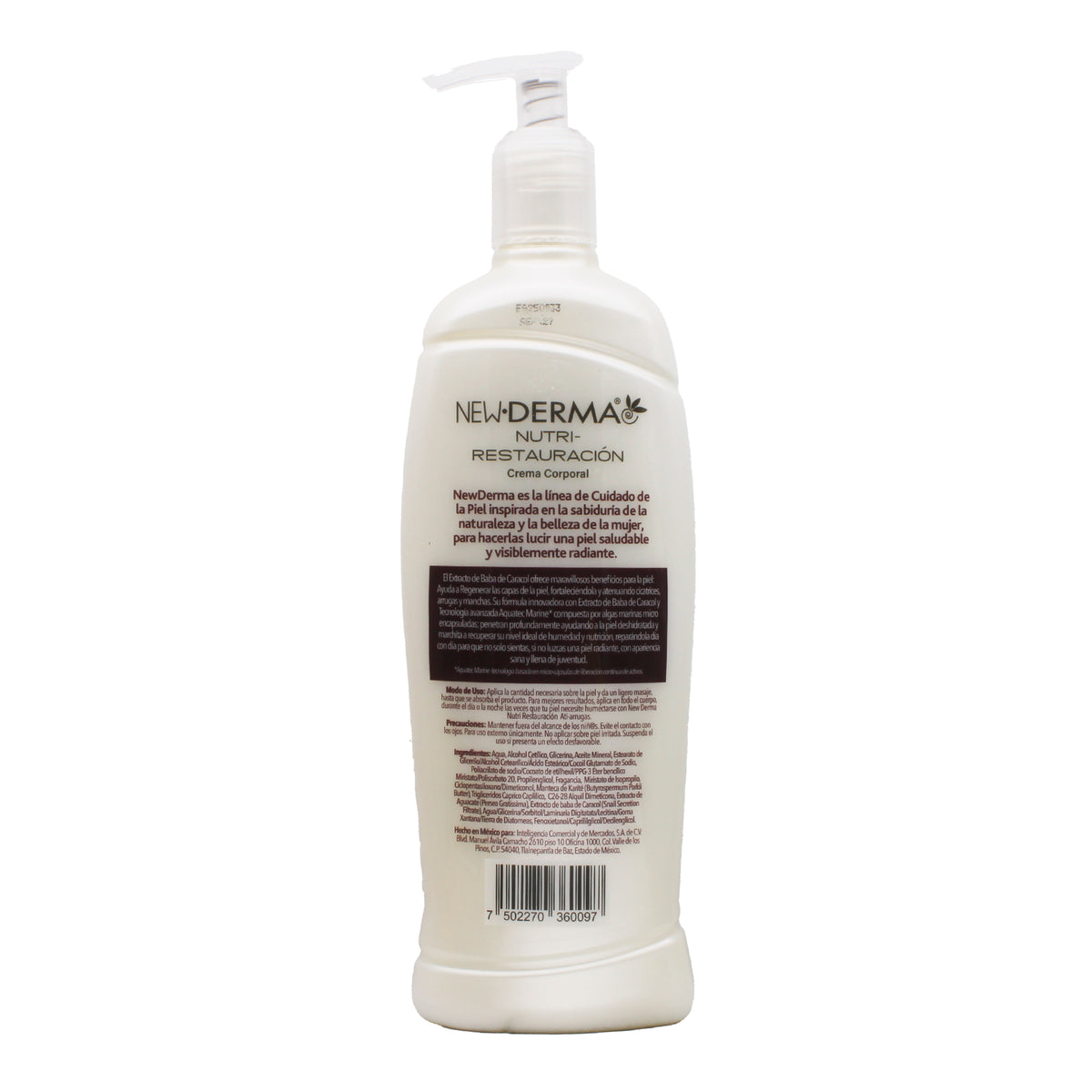 Crema Corporal Baba De Caracol 400 Ml