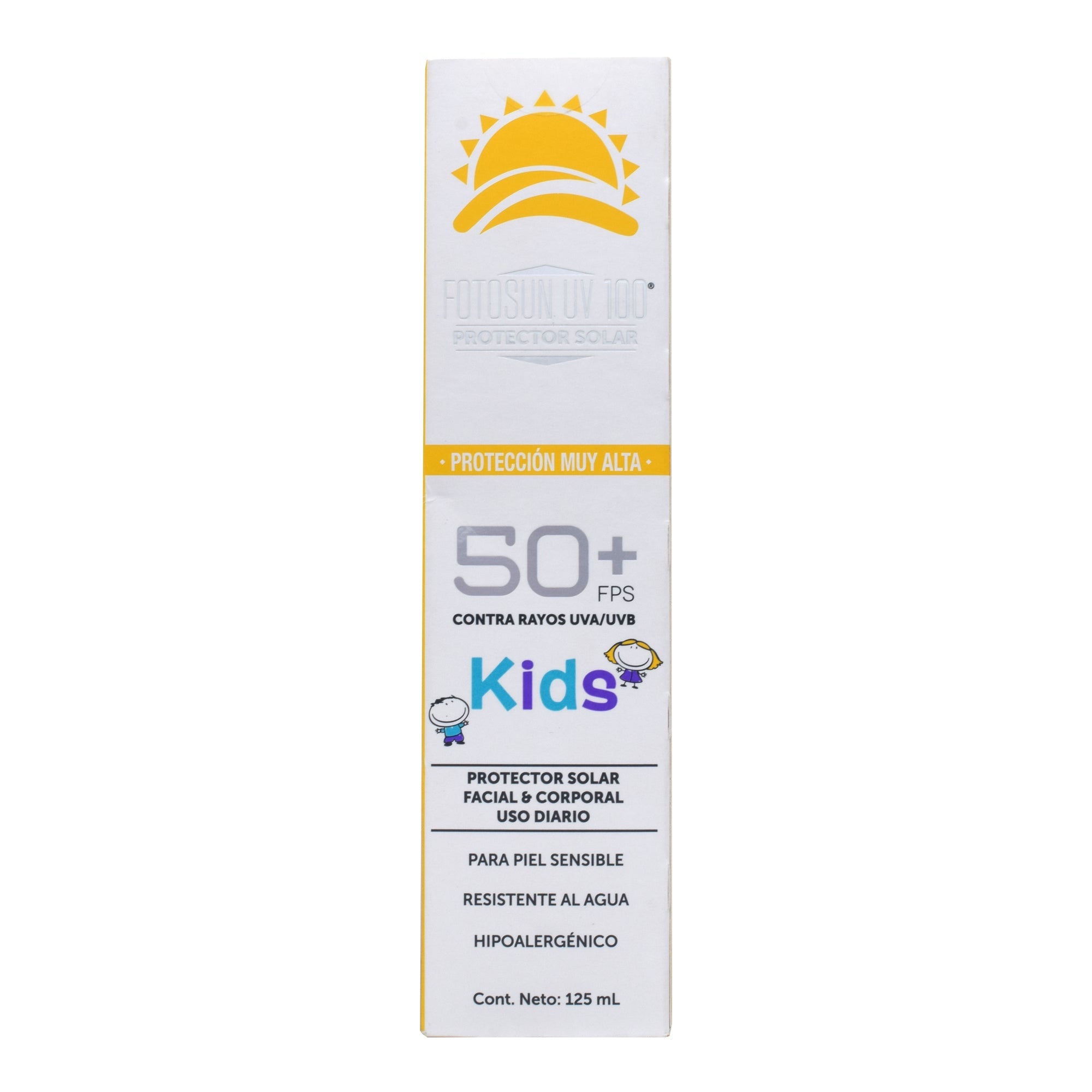 Protector Solar 50 Kids 125 Ml