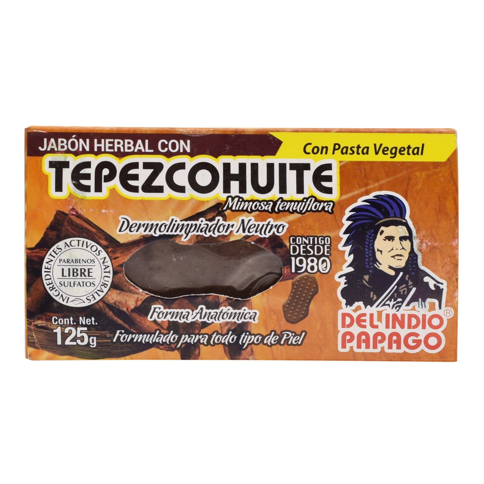 Jabon Neutro Tepezcohuite 125 G