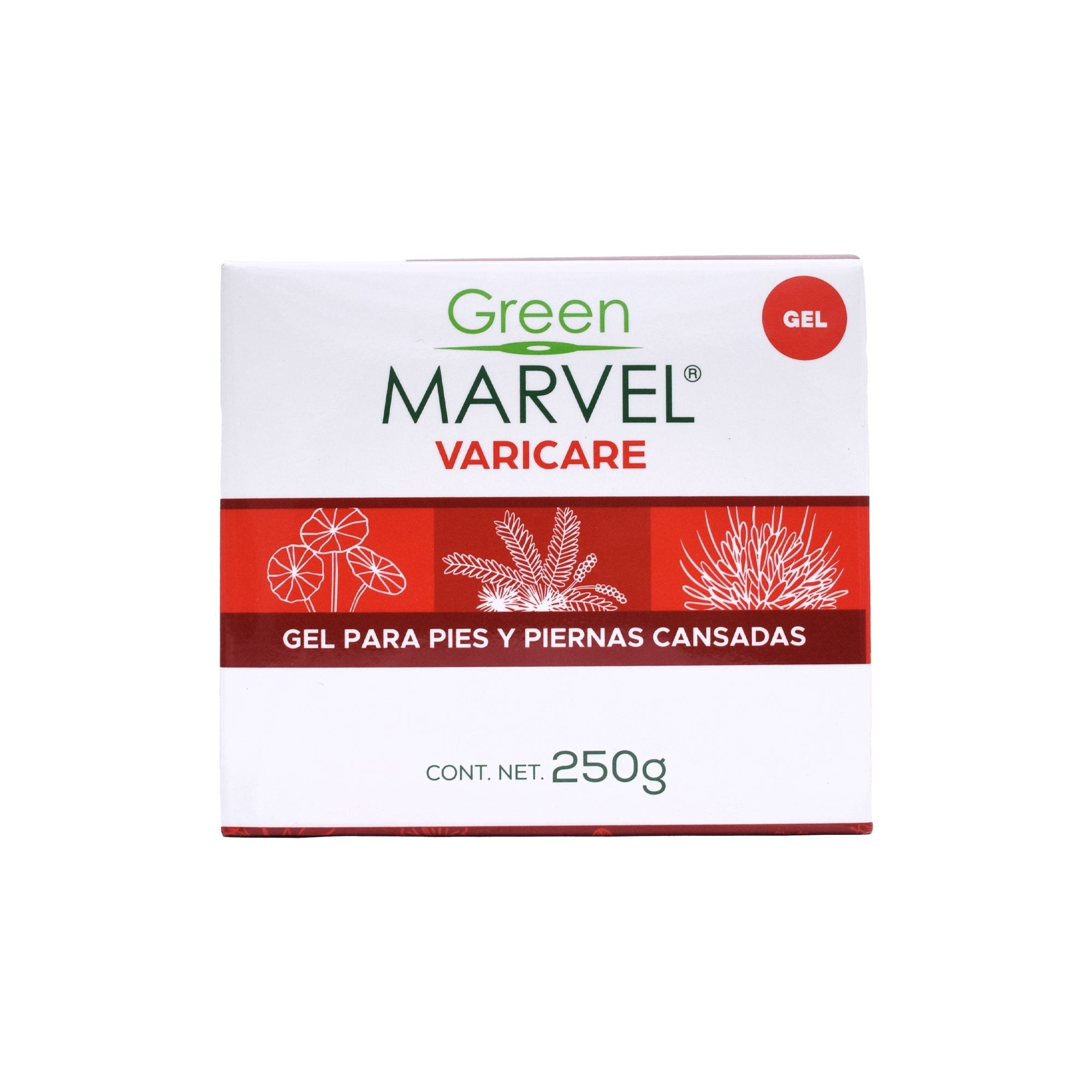 Gel Green Marvel Varicare 250 G GREEN MARVEL | Súper Naturista