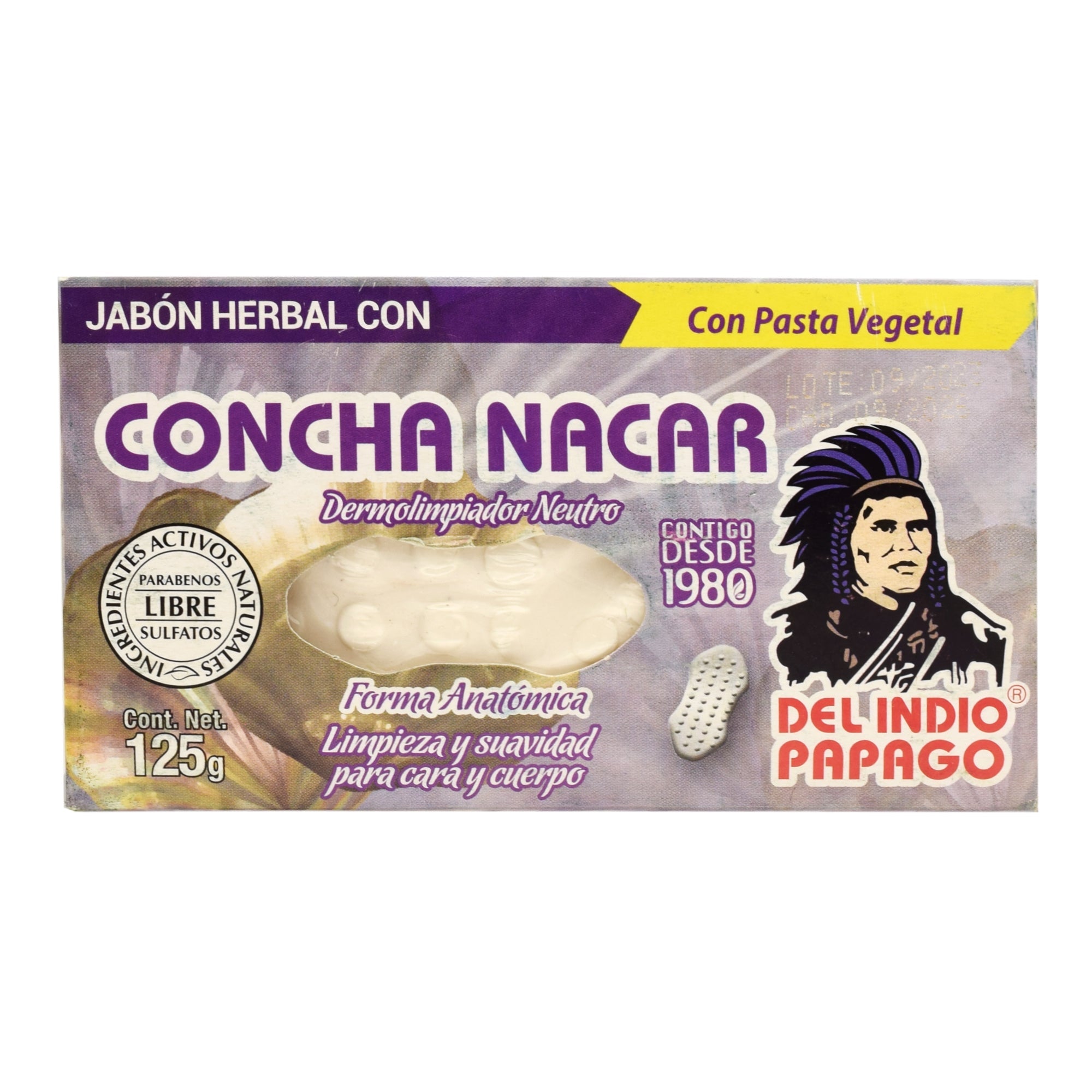 Jabon De Concha Nacar 125 G