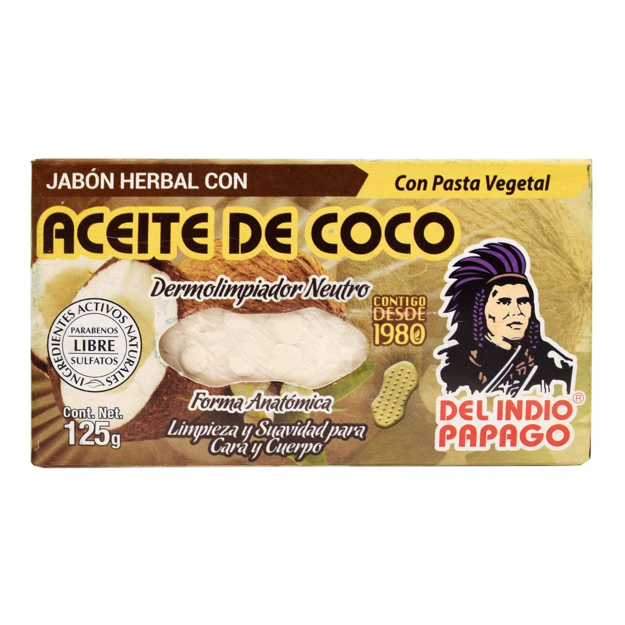 Jabon De Coco 125 G