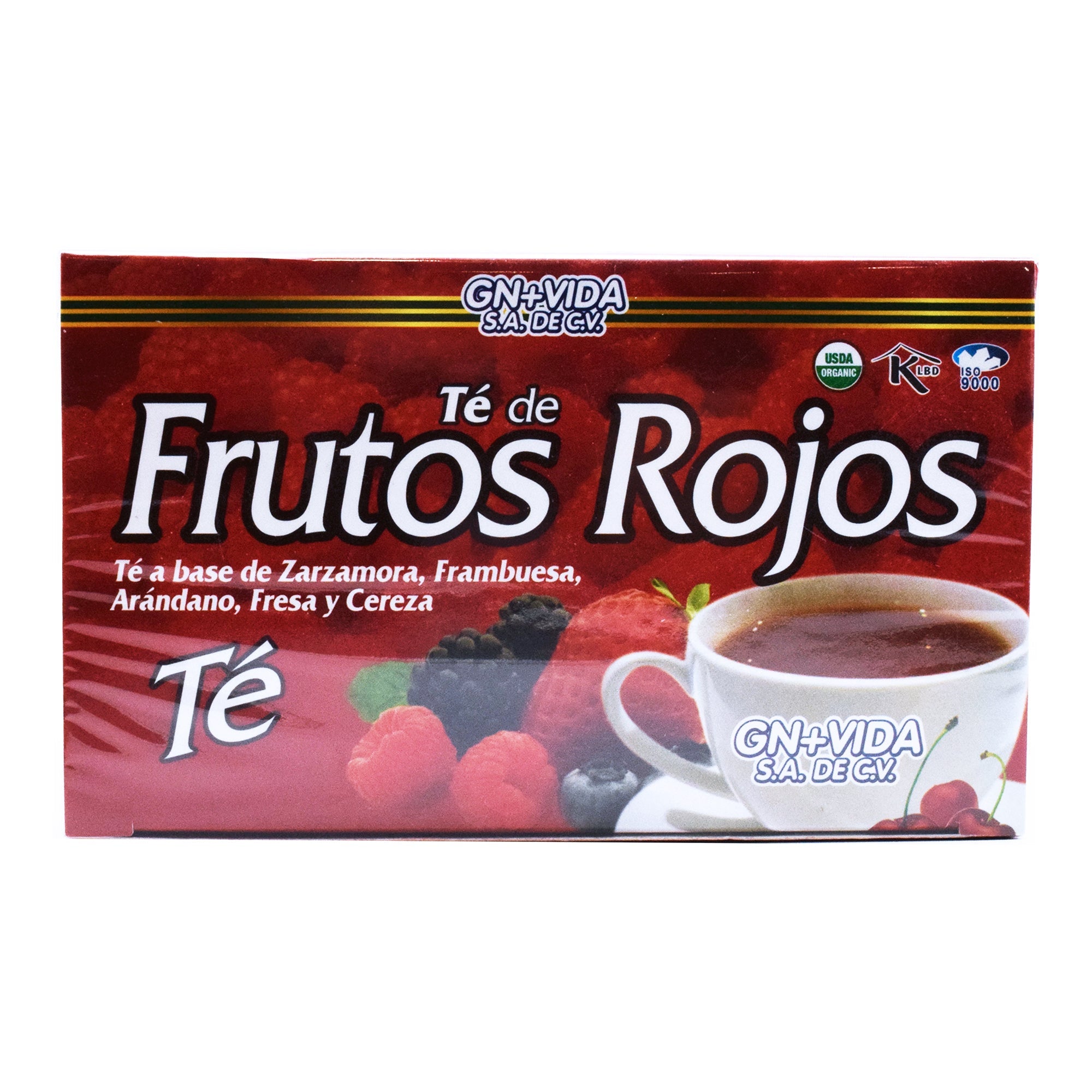 Te Frutos Rojos 30 Sob