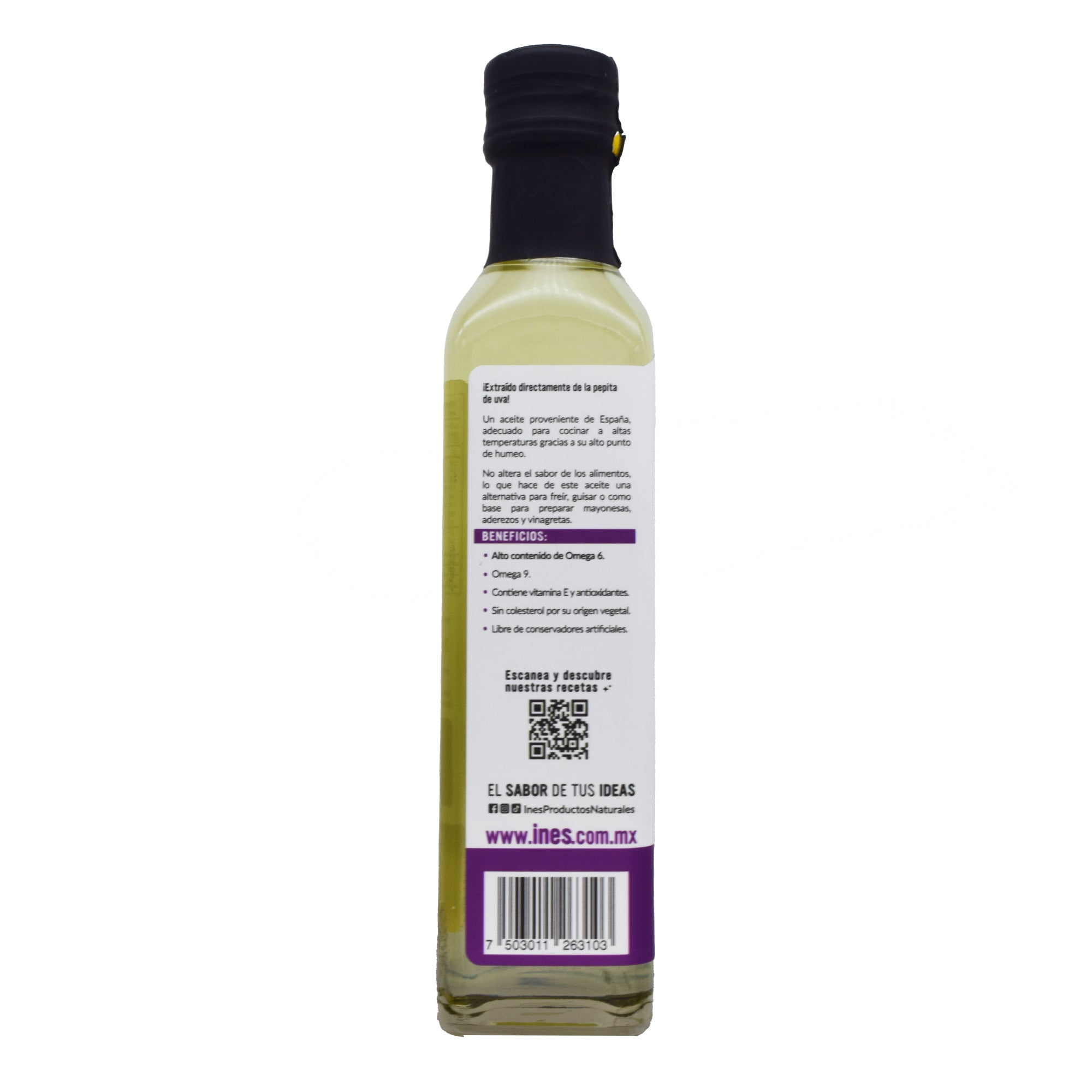 Aceite De Pepita De Uva 250 Ml