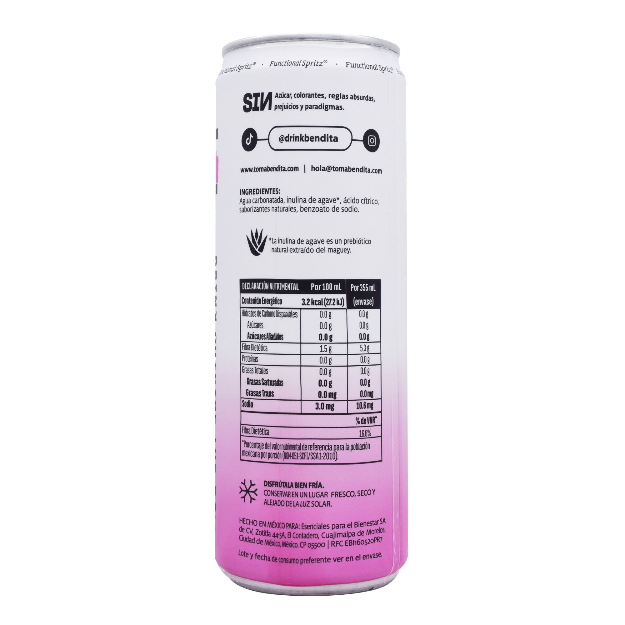 Agua Gasificada Frambuesa 355 Ml