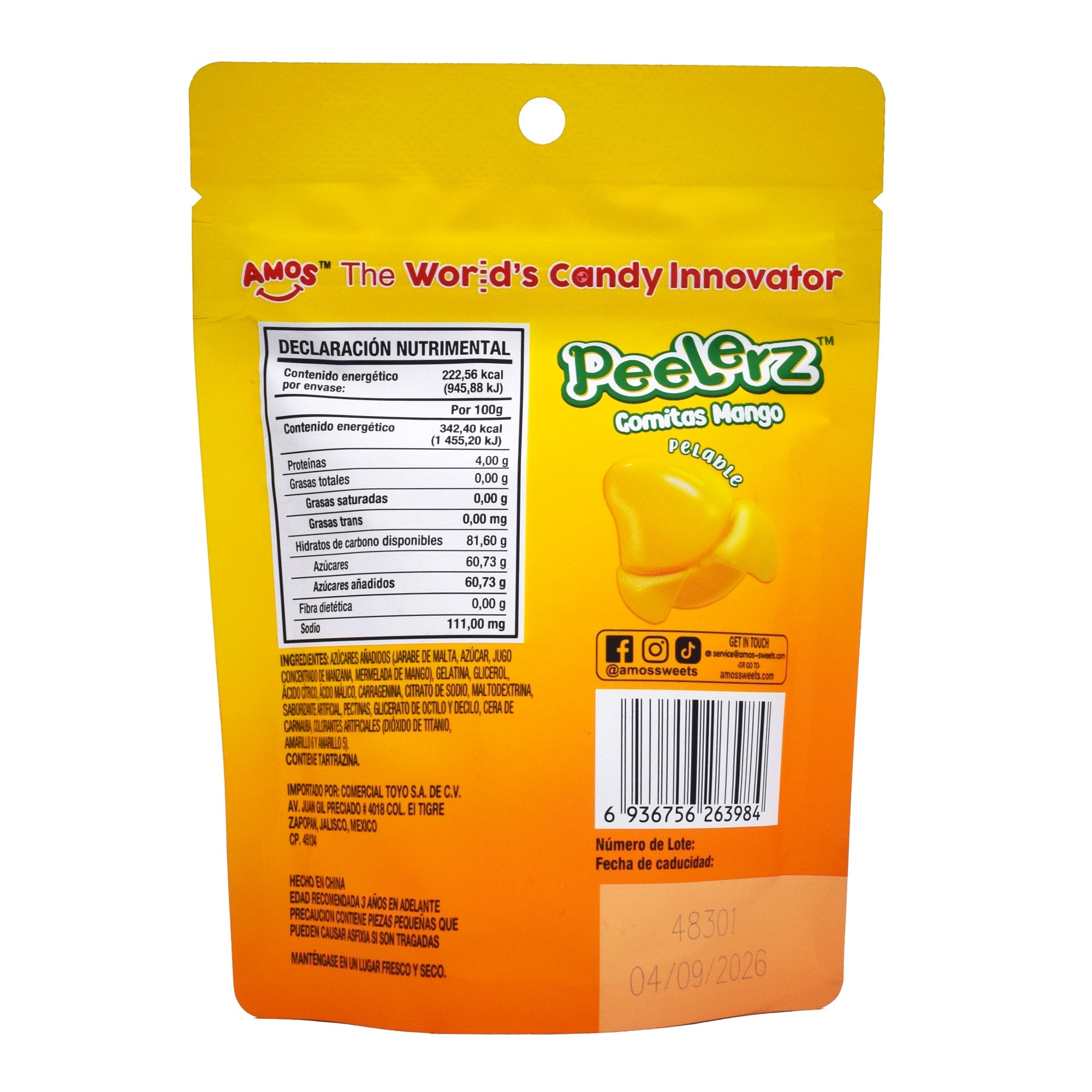 Gomitas Mango 65 G