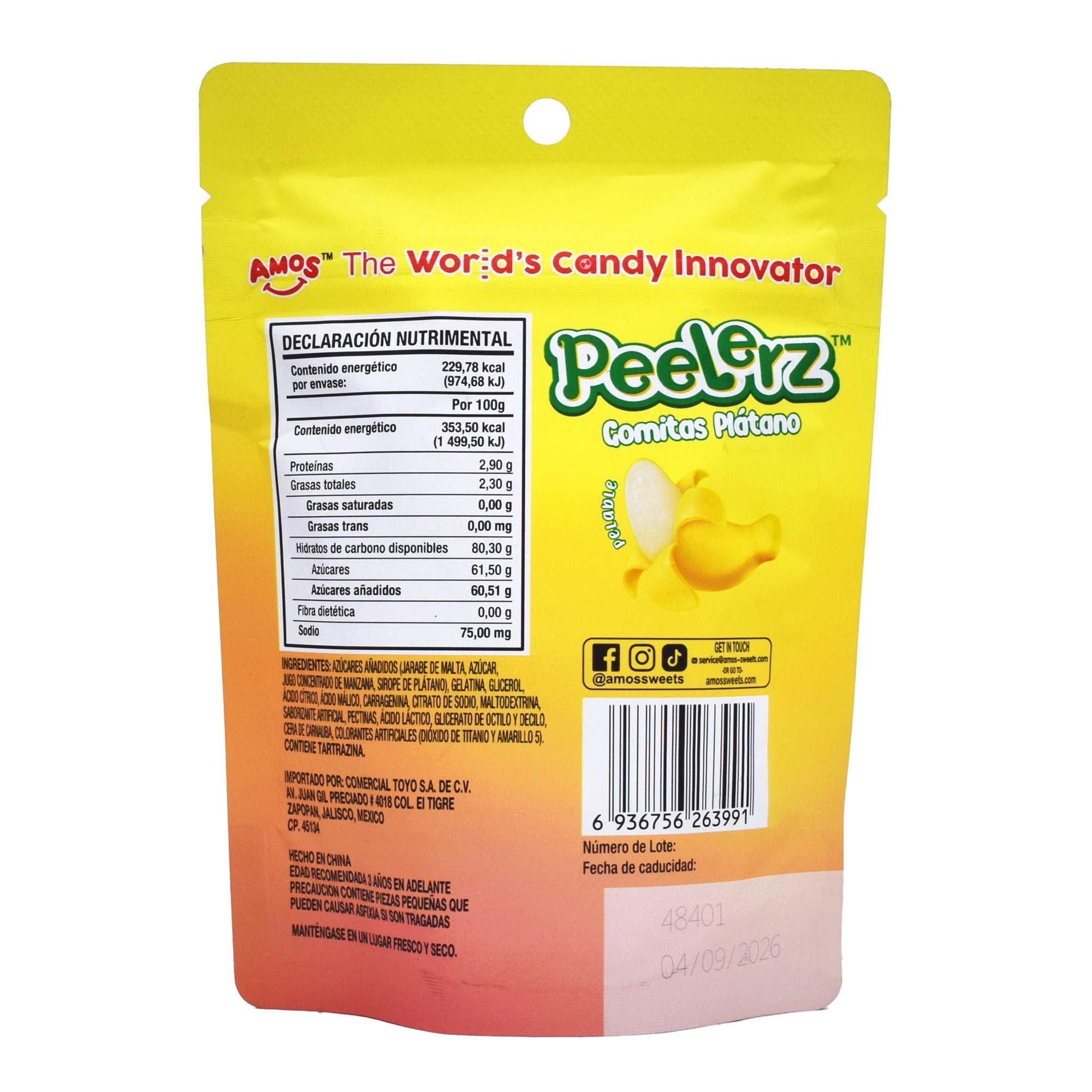 Gomitas Platano 65 G