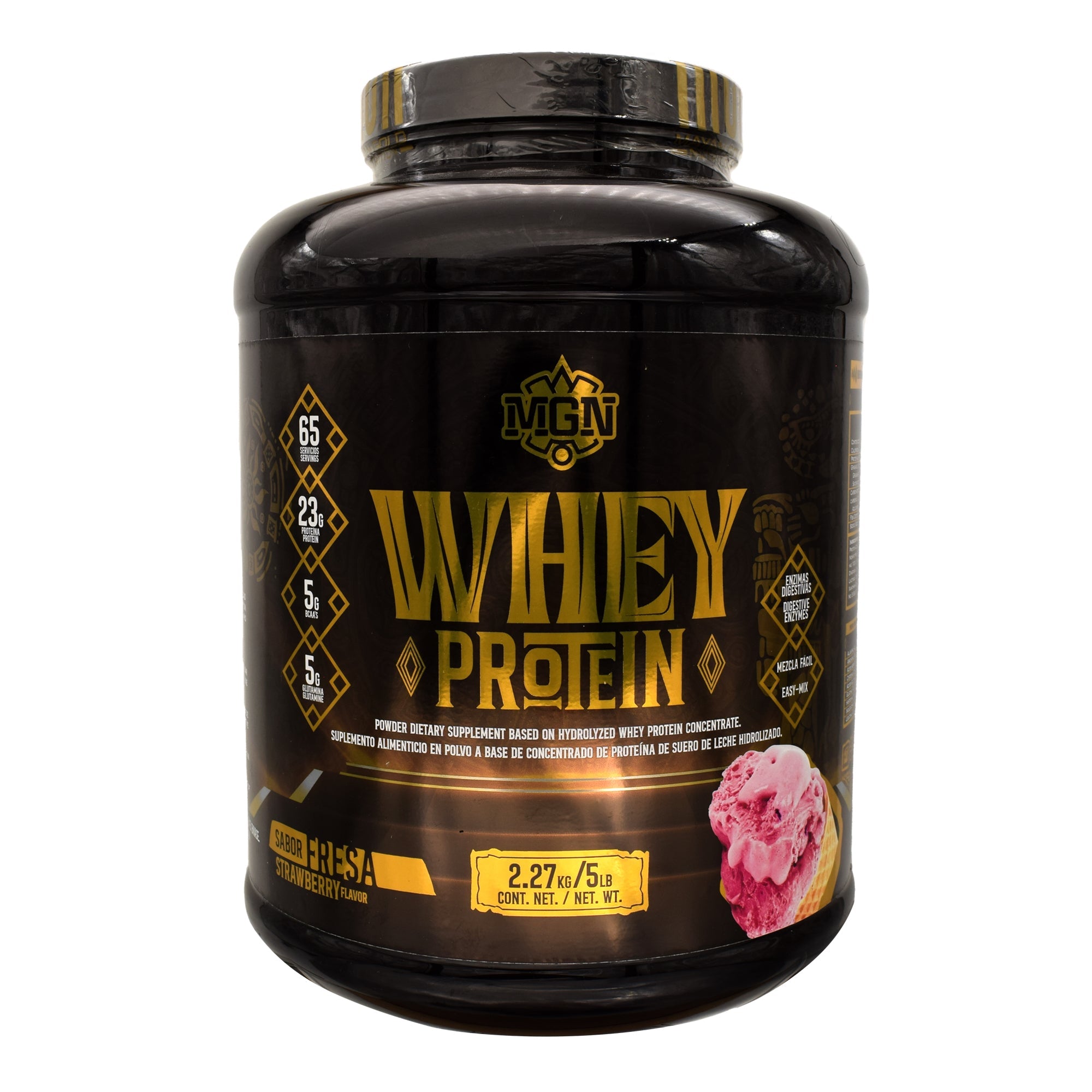 Whey Protein Sabor Fresa 5 Lb