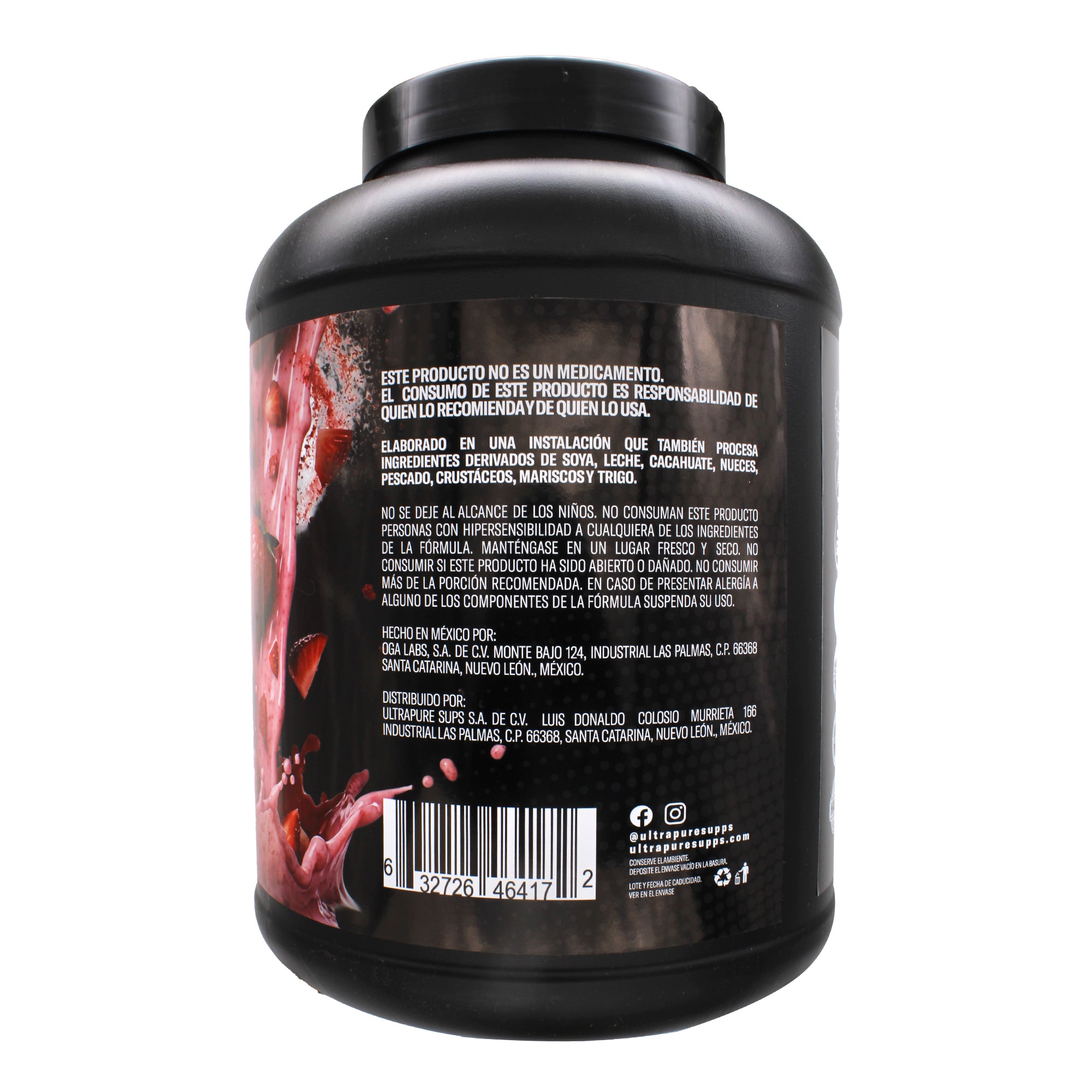 Whey 100% Fresa 2.27 Kg