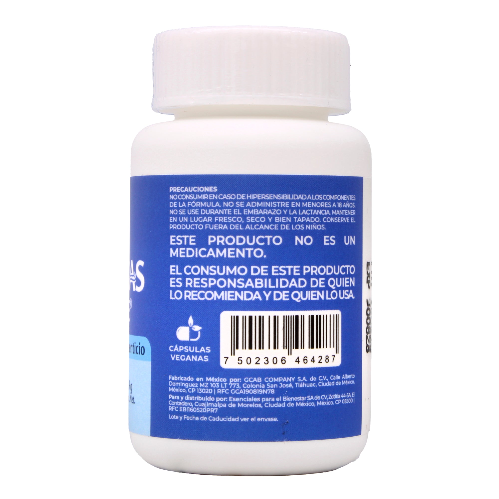 Antigas Blue 60 Cap
