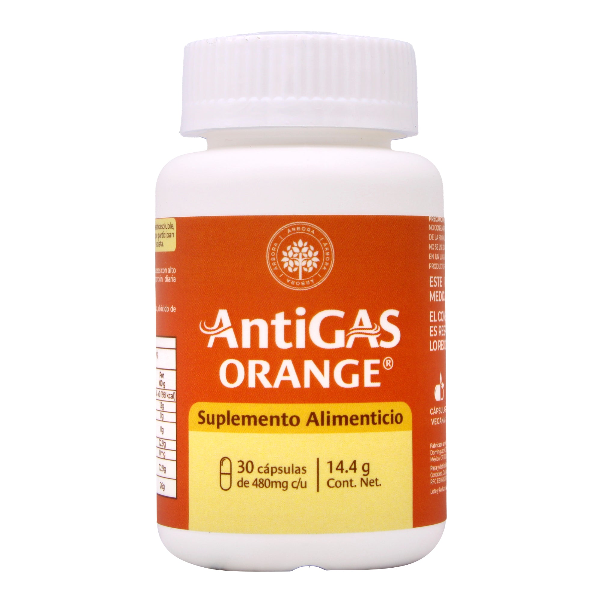 Antigas Orange 30 Cap
