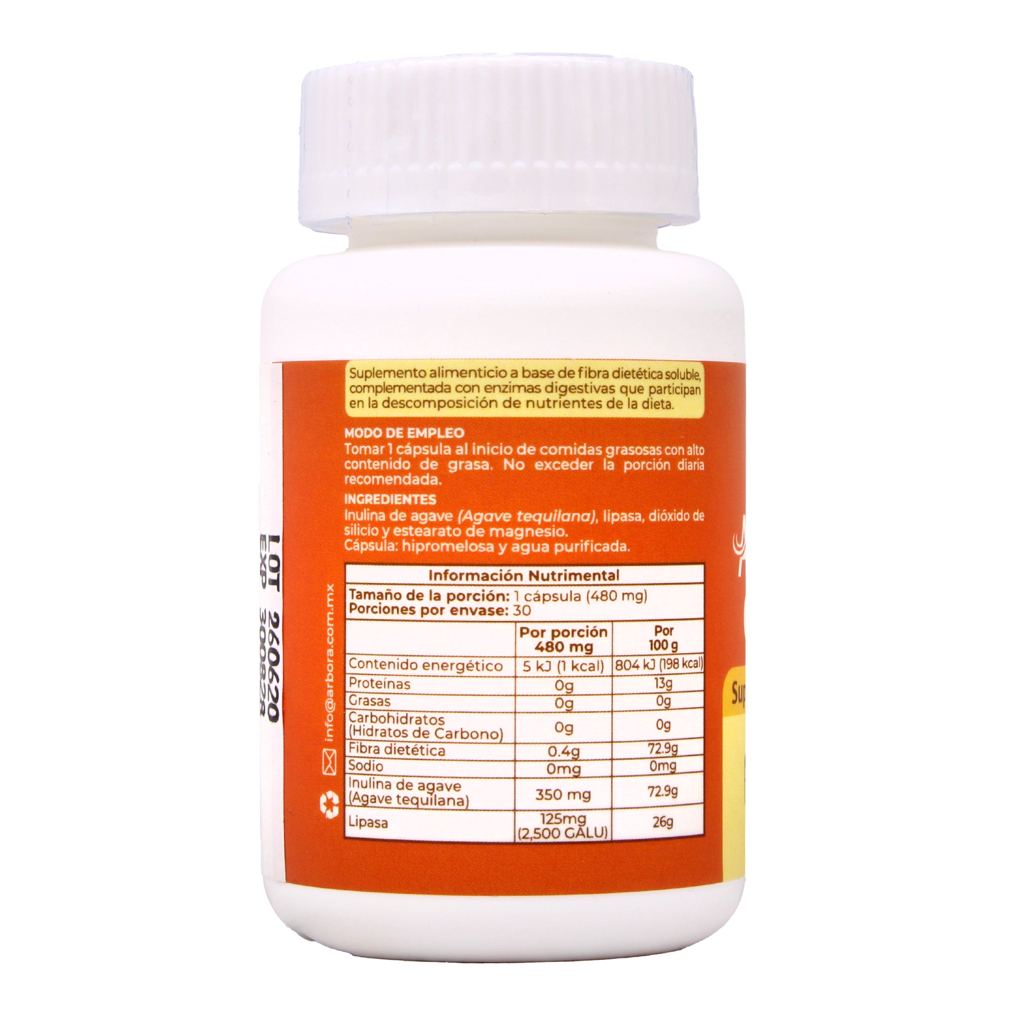Antigas Orange 30 Cap