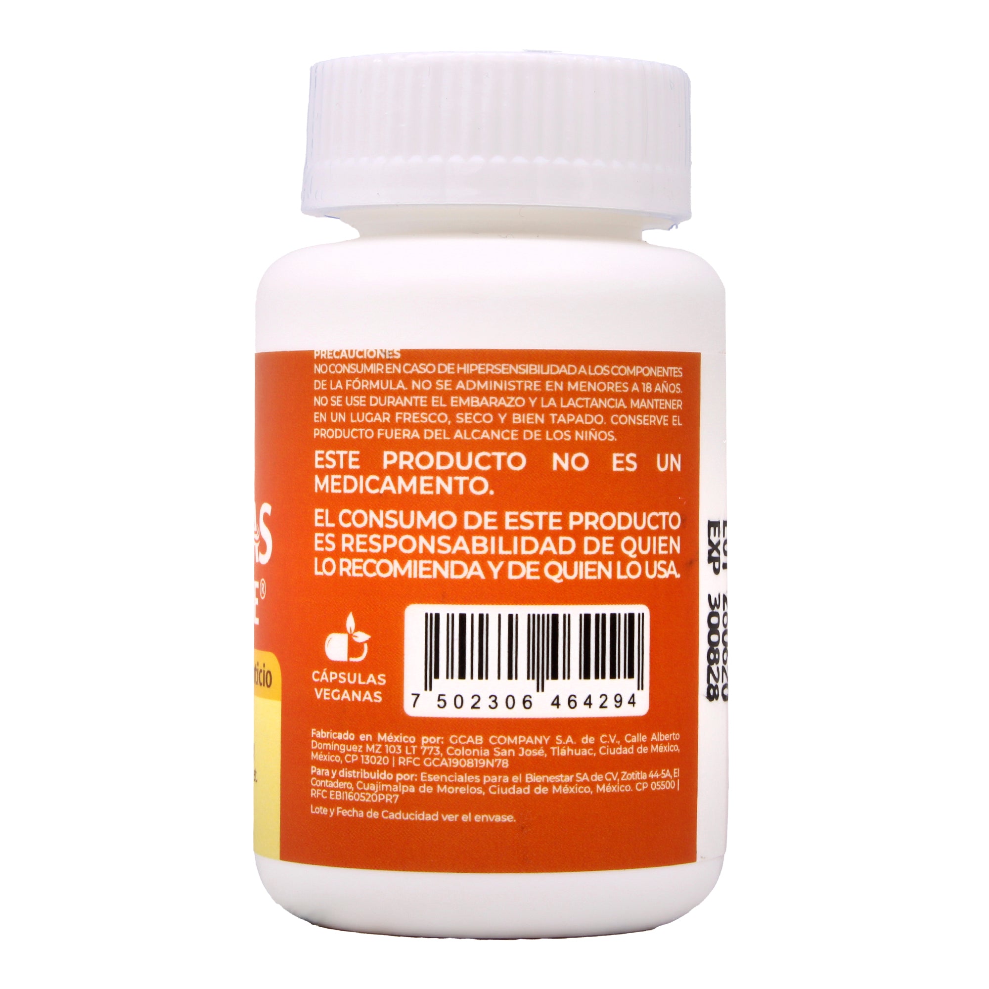 Antigas Orange 30 Cap