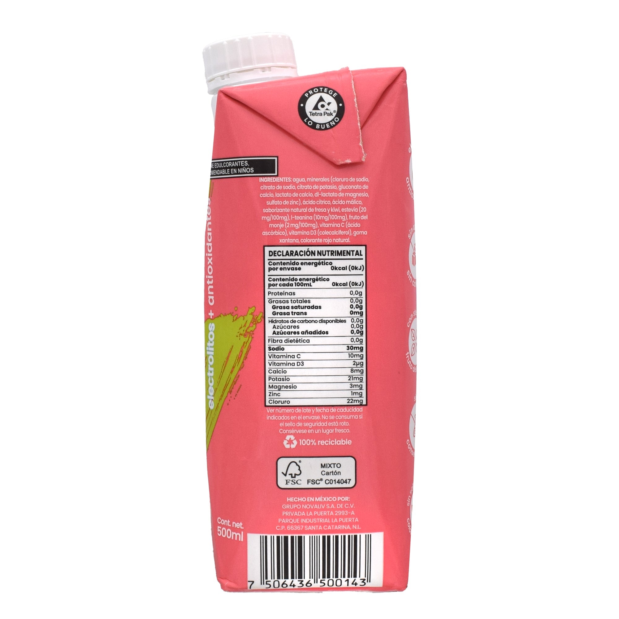 Suerito 0 Azucar Fresa Kiwi 500 Ml