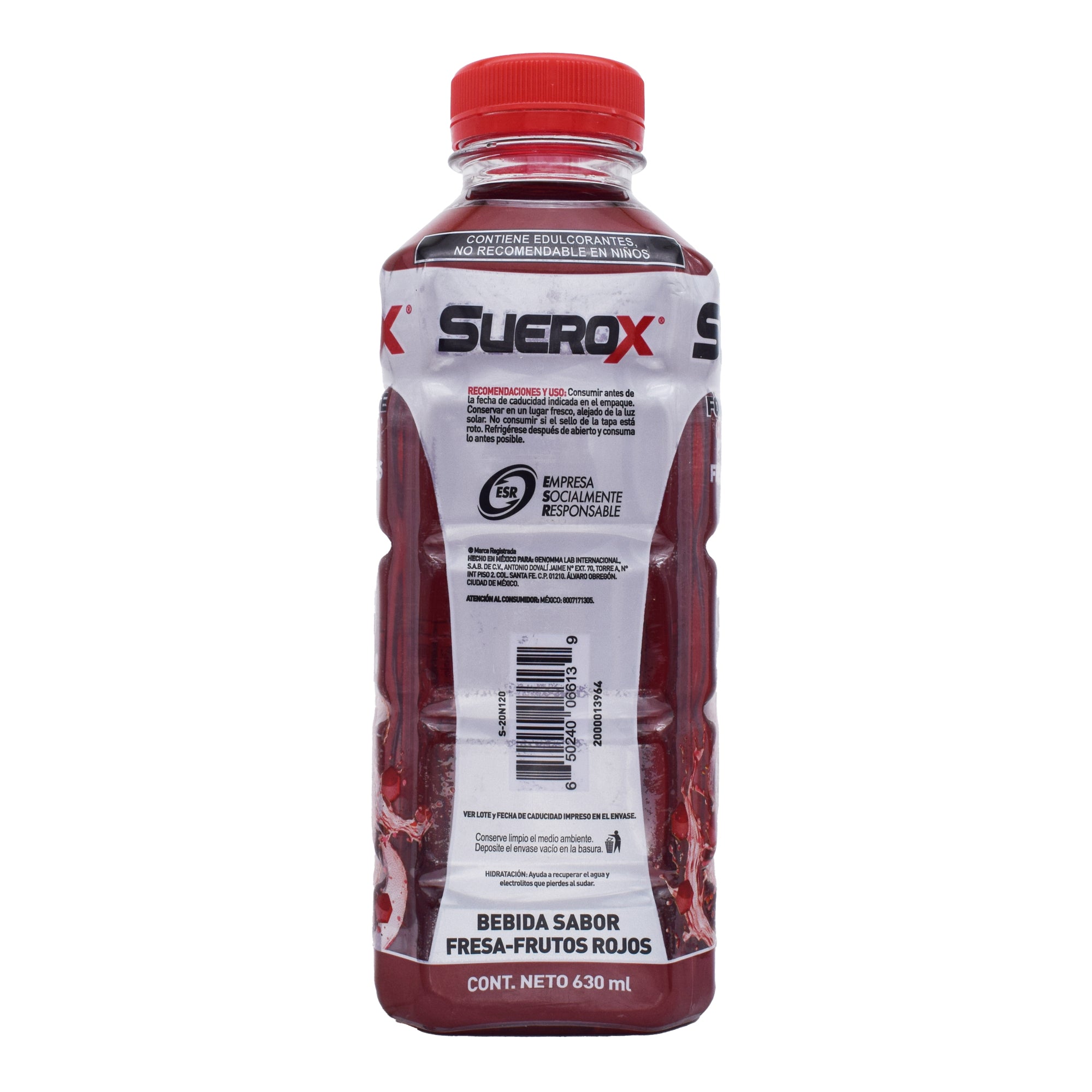 Suerox Fresa Frutos Rojos 630 Ml