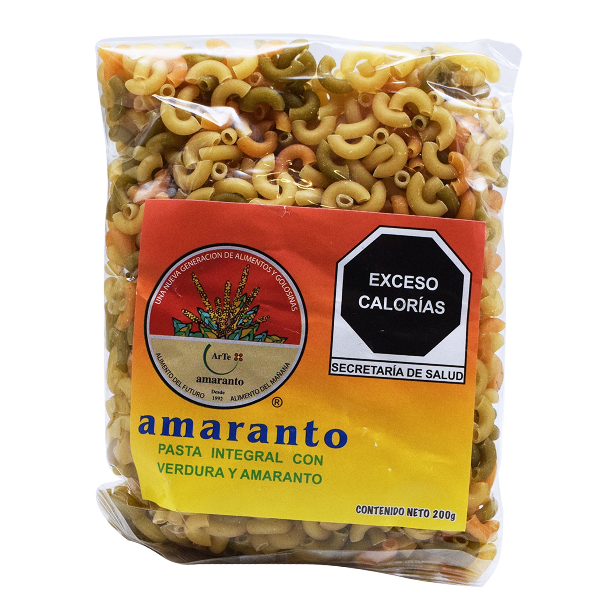 Pasta Integral Amaranto Codito  200 G