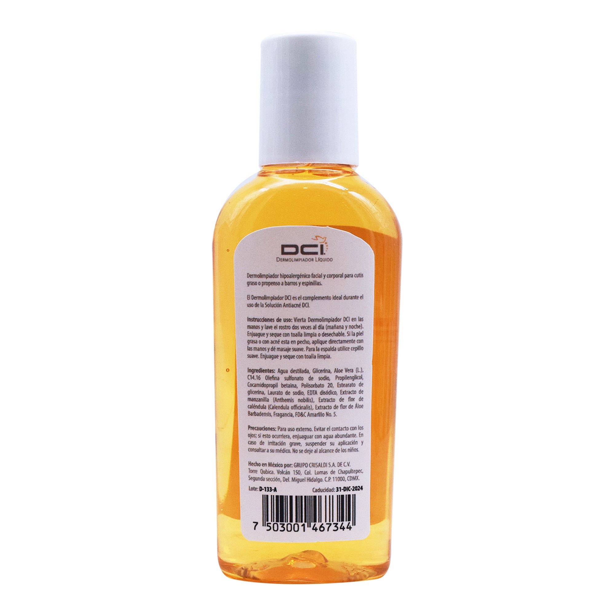 Dermolimpiador Facial Dci 125 Ml