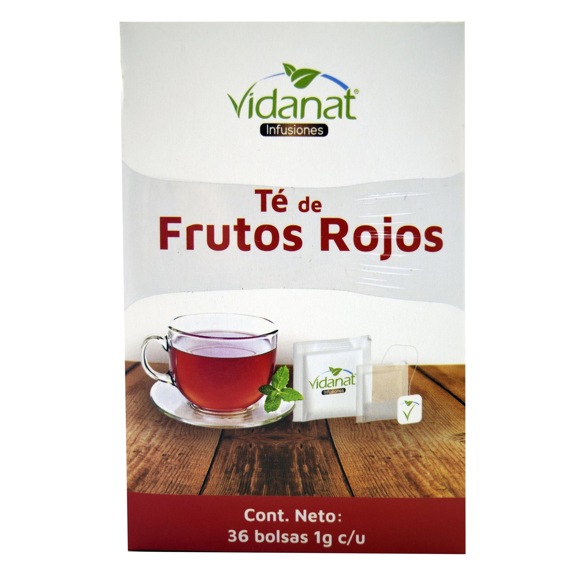 Te Frutos Rojos 36 Sobres