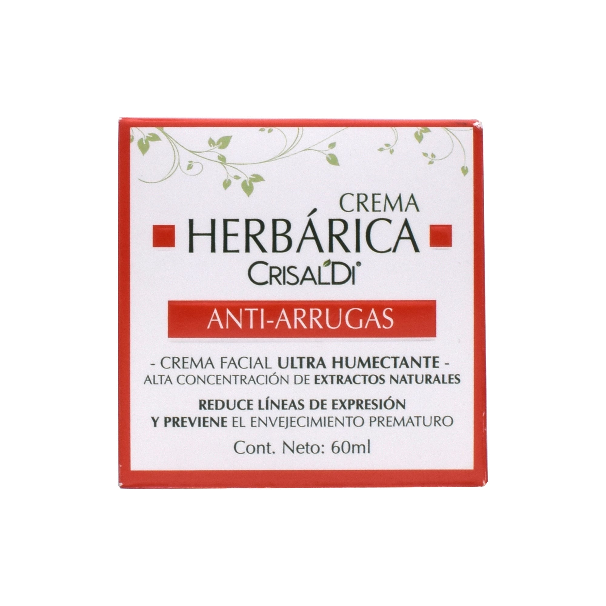 Crema Facial Anti Arrugas 60 Ml