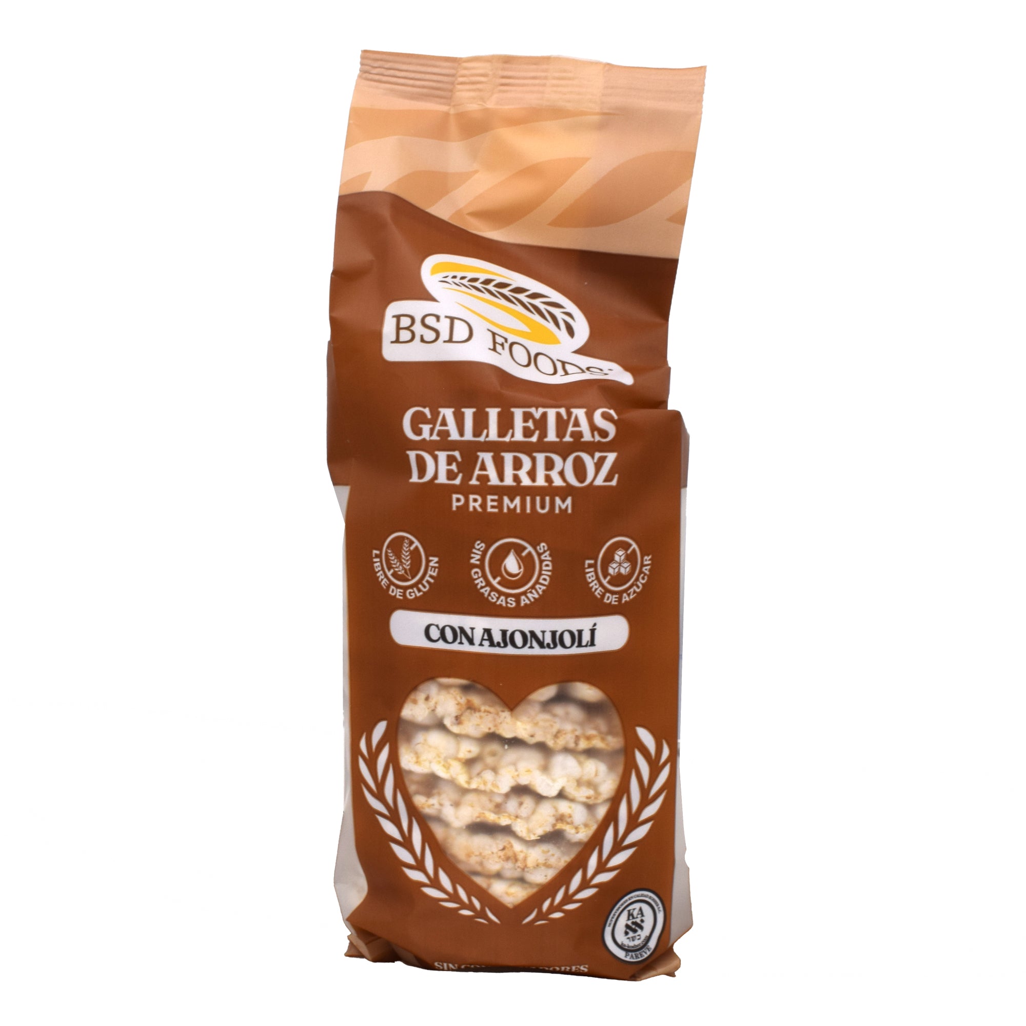 Galleta De Arroz Ajonjoli  72 G