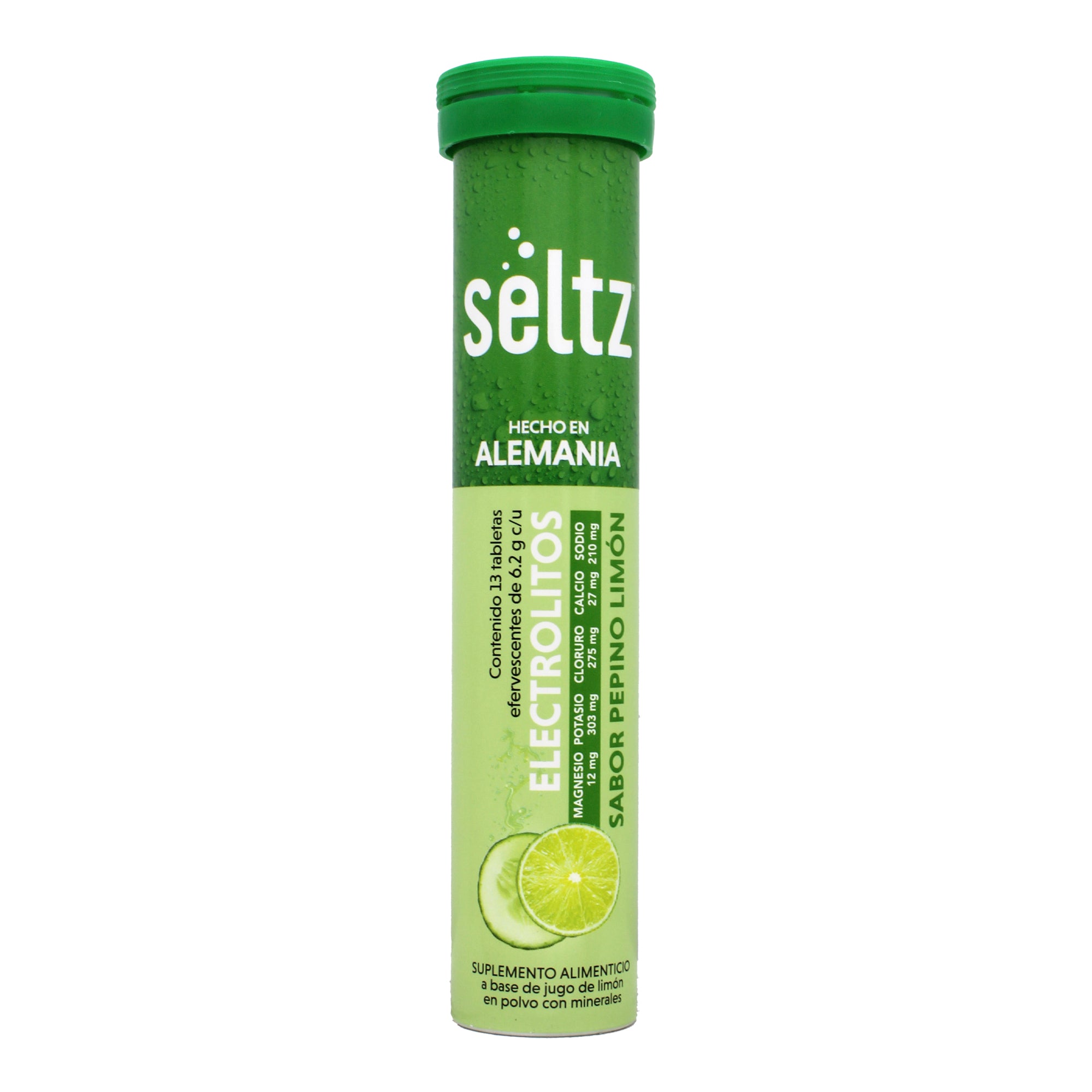 Electrolitos Pepino Limon Efervescente 13 Tab