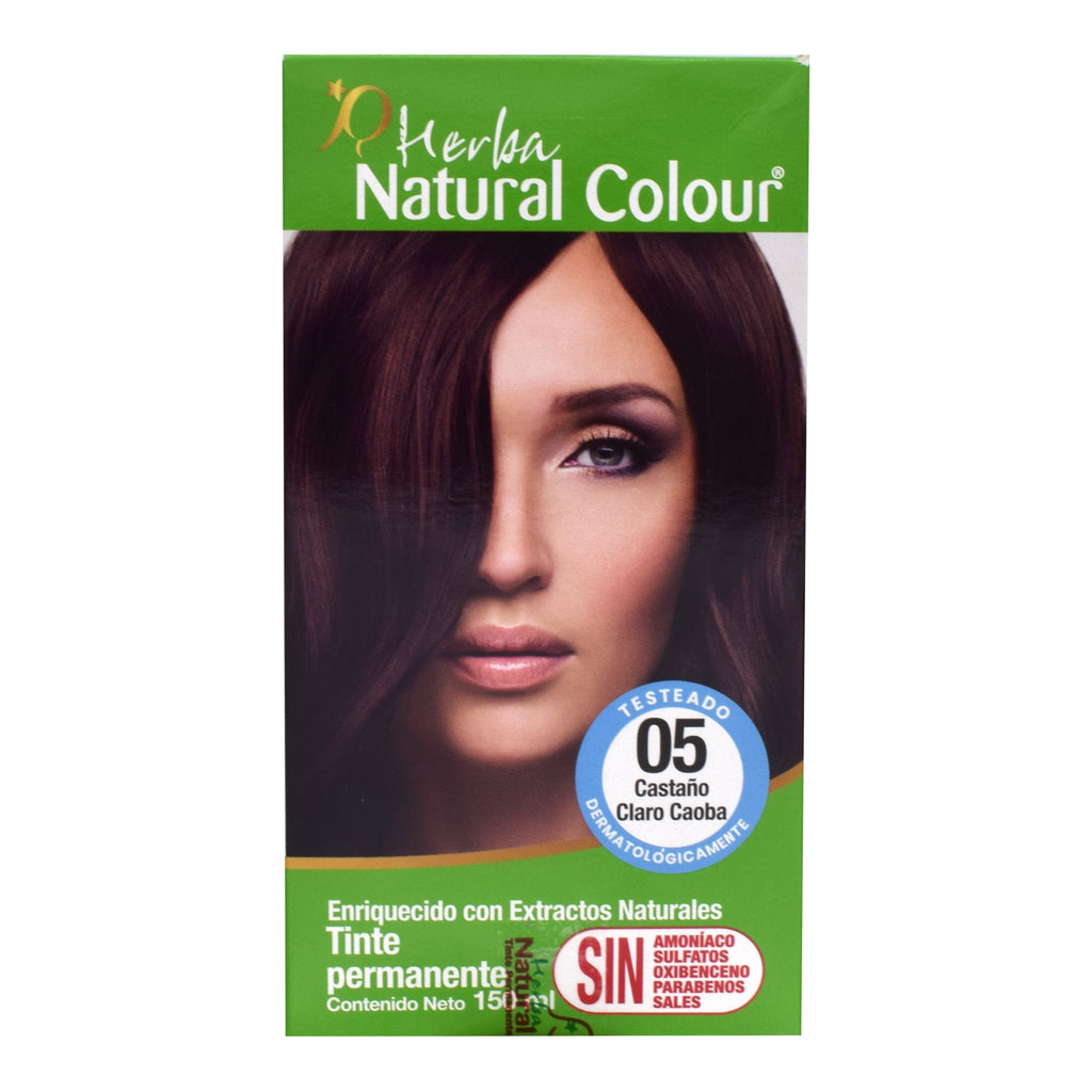Tinte Castano Claro Caoba 150 Ml NATURAL COLOUR | Súper Naturista