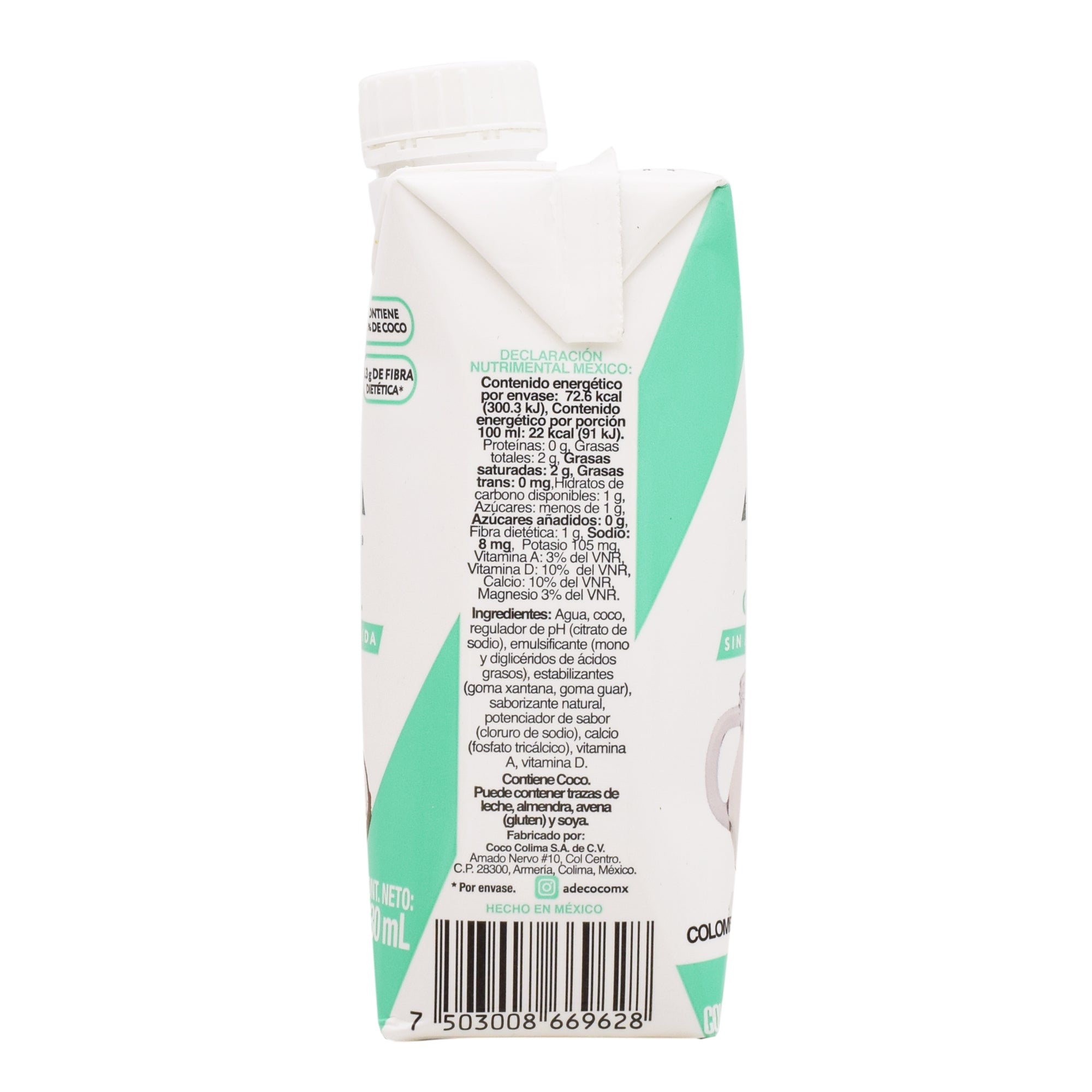 Bebida De Coco 330 Ml