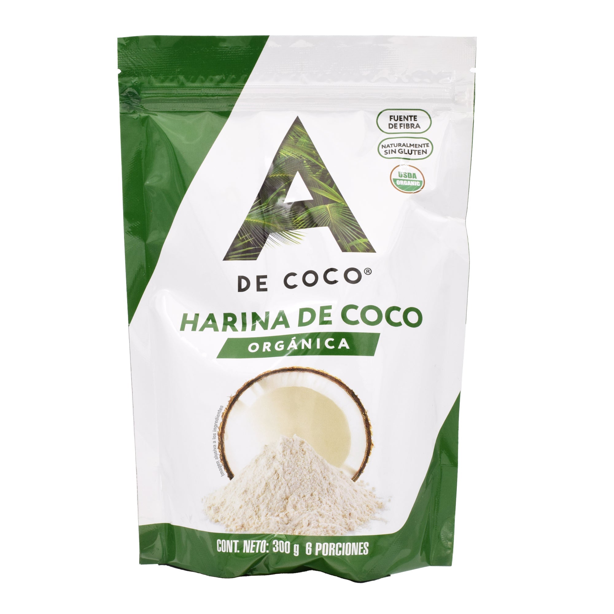 Harina De Coco Organica 300 G