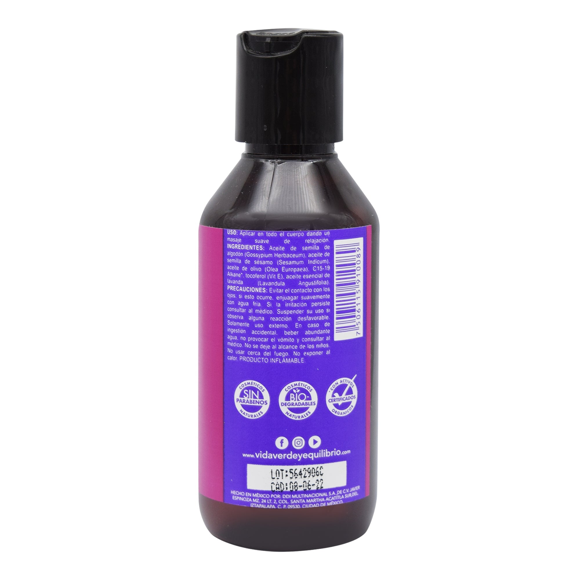 Aceite Vitamina E Lavanda 125 Ml